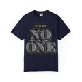 Trust No One T-Shirt — Vintage Block Letter Graphic Tee