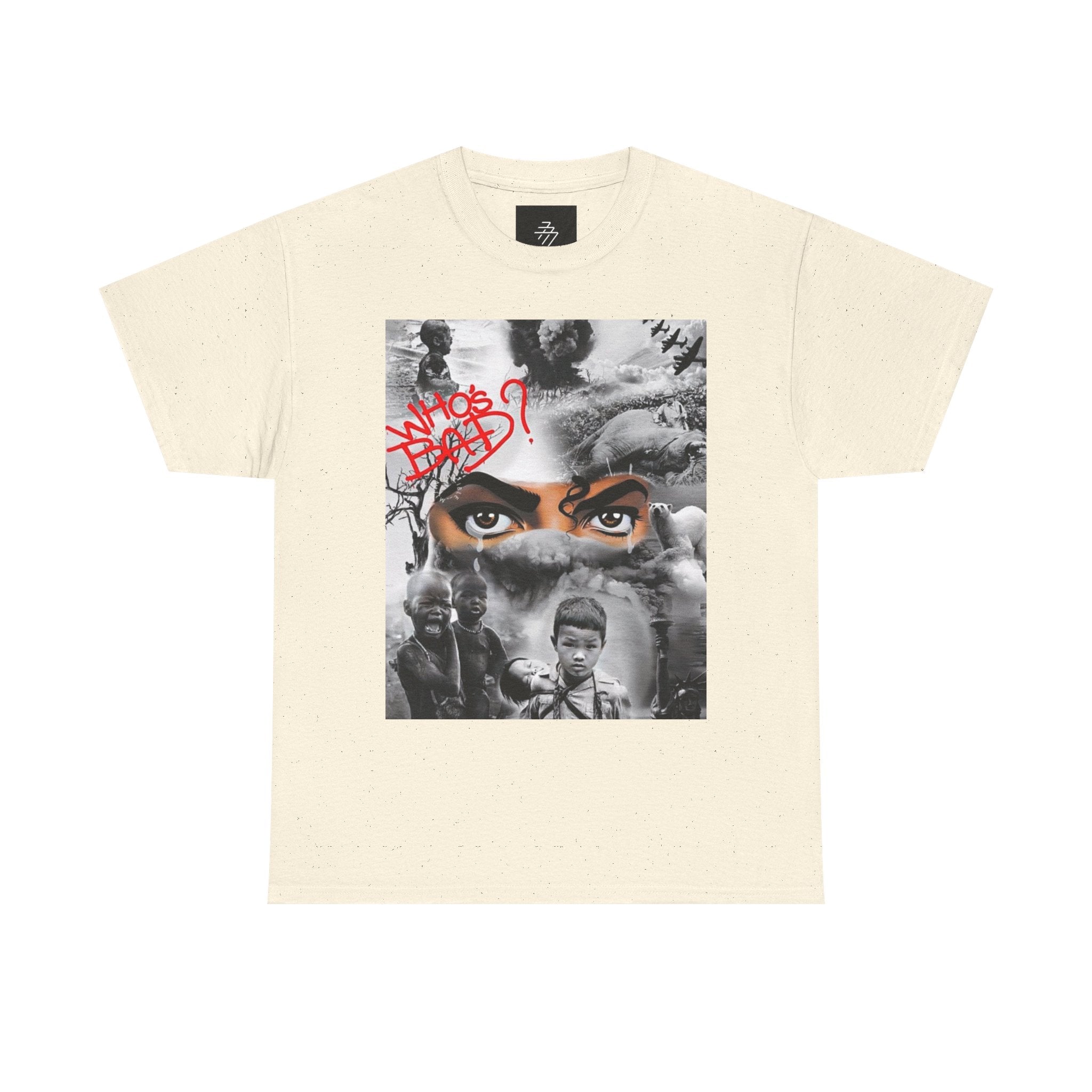Graphic Tee — 'Who's Bad?' Michael Jackson Tribute T-Shirt