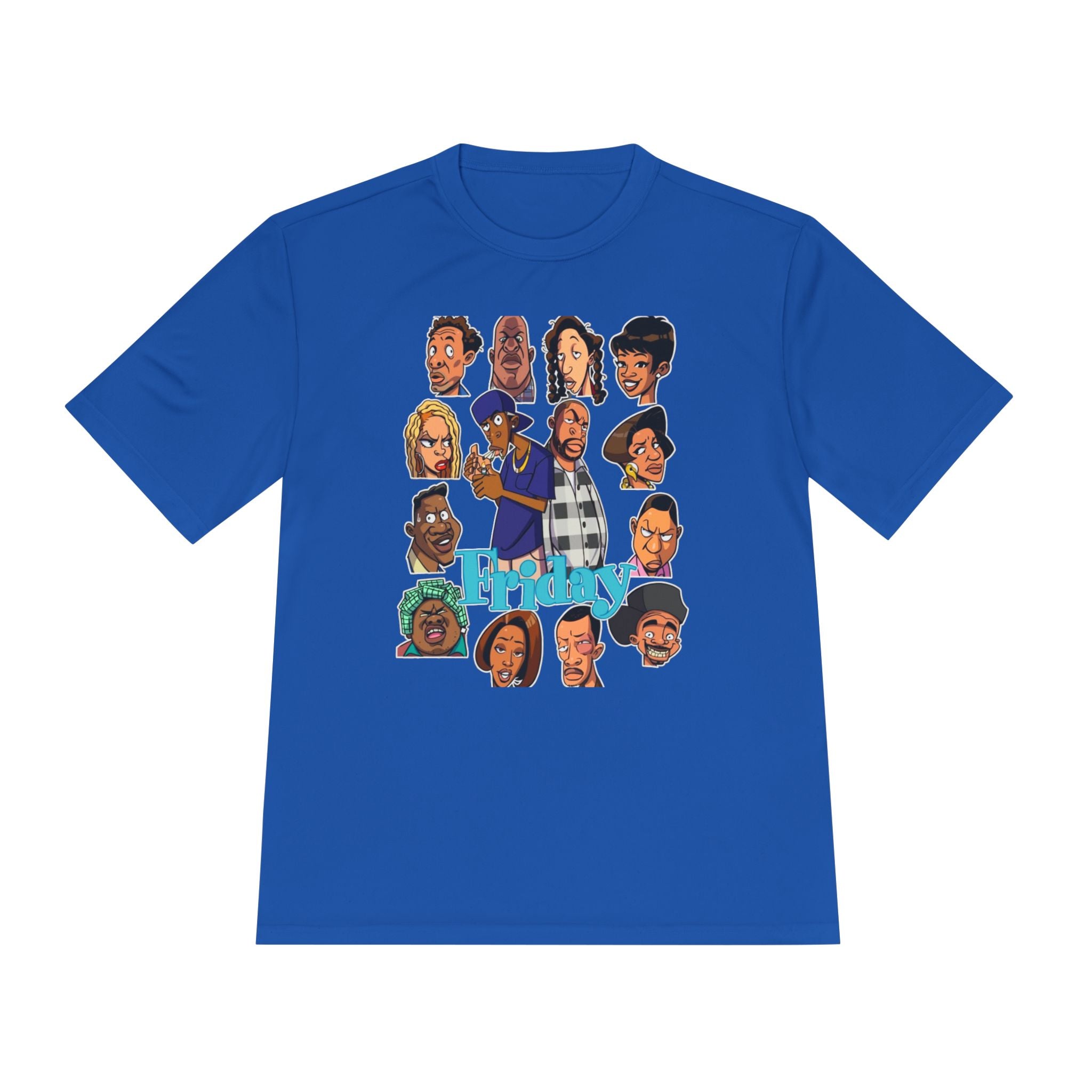 Faces Tee | Character Portraits, Cartoon Headshots