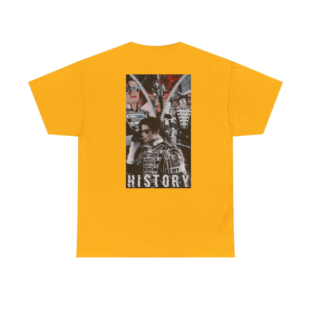 Vintage Music Icon collage Tee | Retro Band Poster, 'History' Graphic