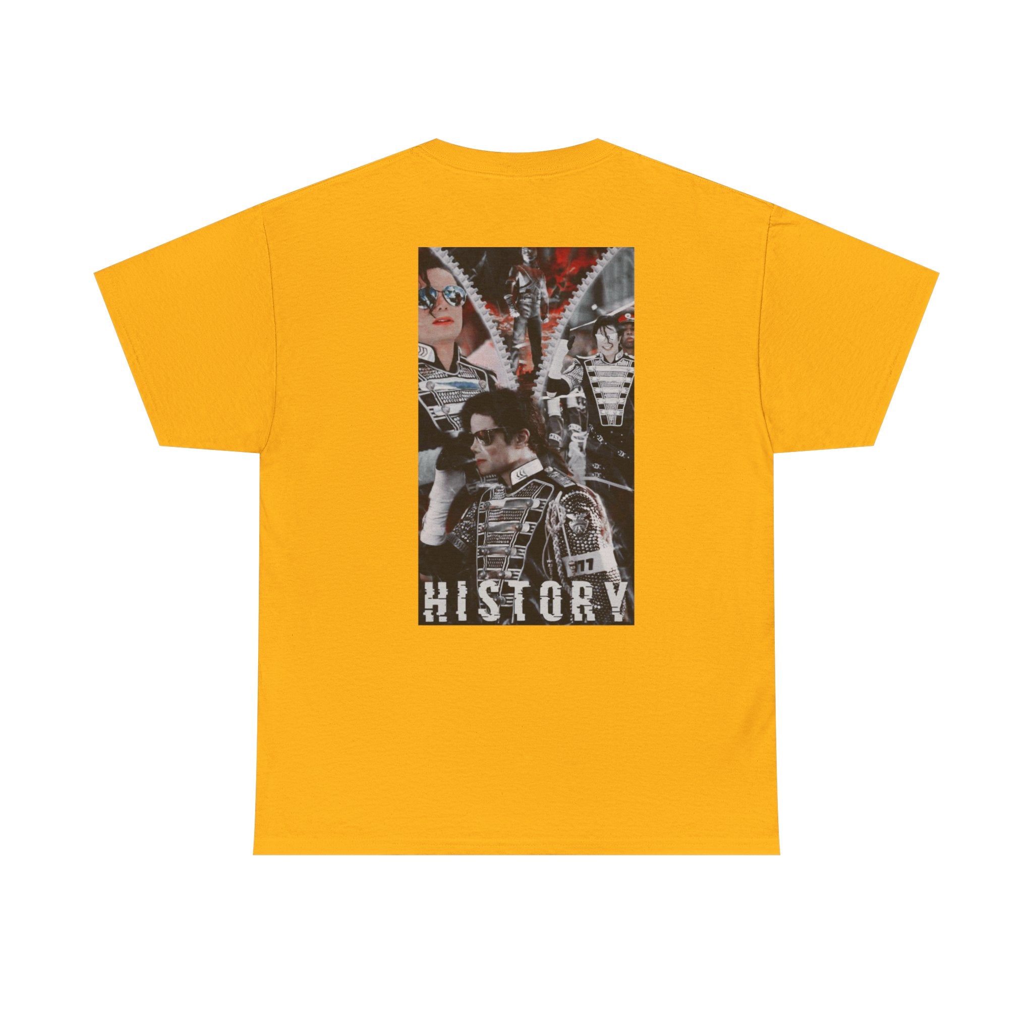 Vintage Music Icon collage Tee | Retro Band Poster, 'History' Graphic