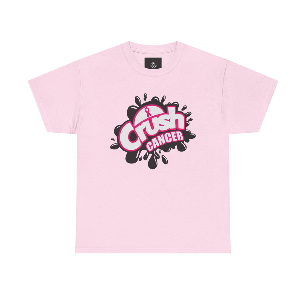 Crush Cancer Tee Pink Ribbon Awareness