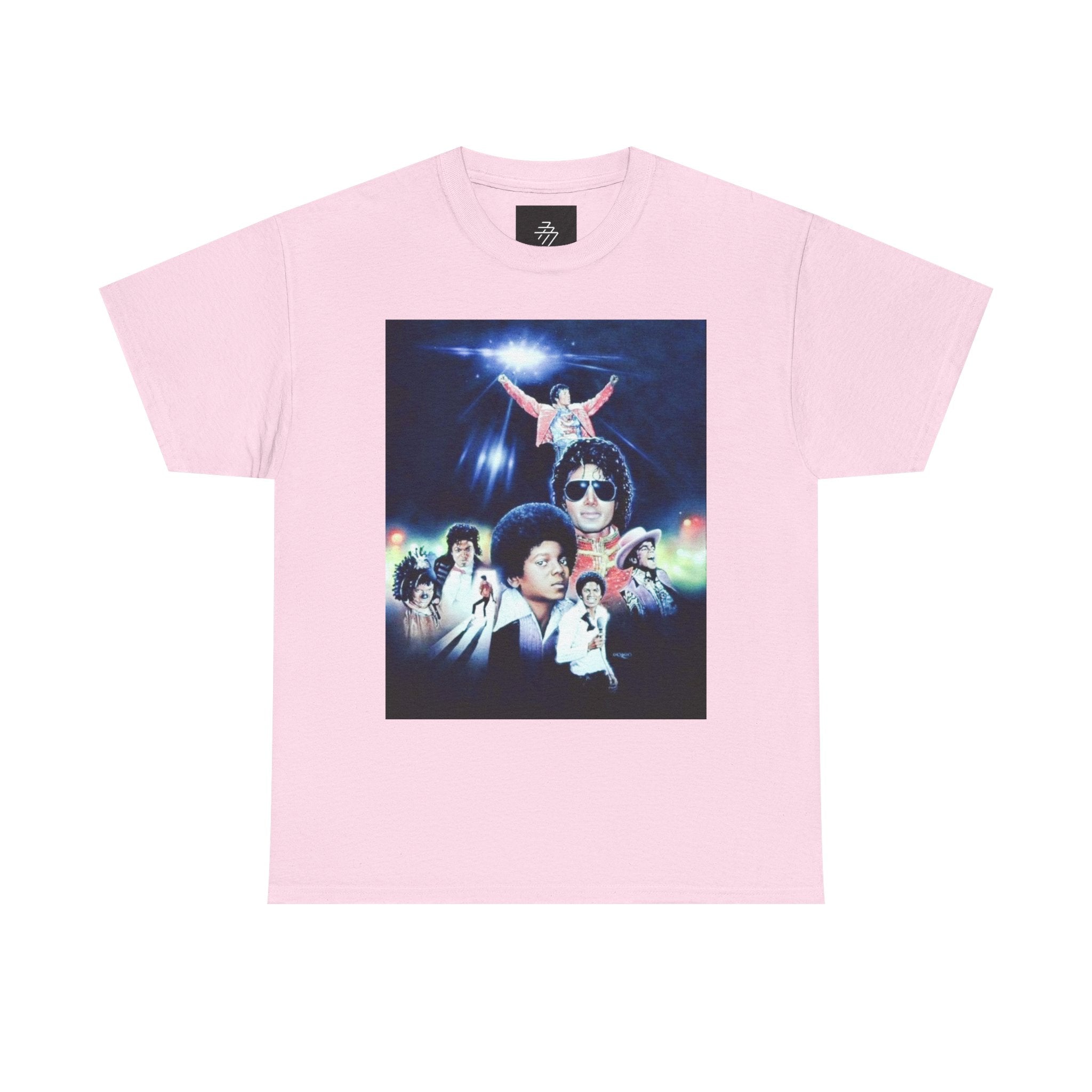 MJ Retro Music Tee — Vintage Pop Star Poster Graphic T-Shirt