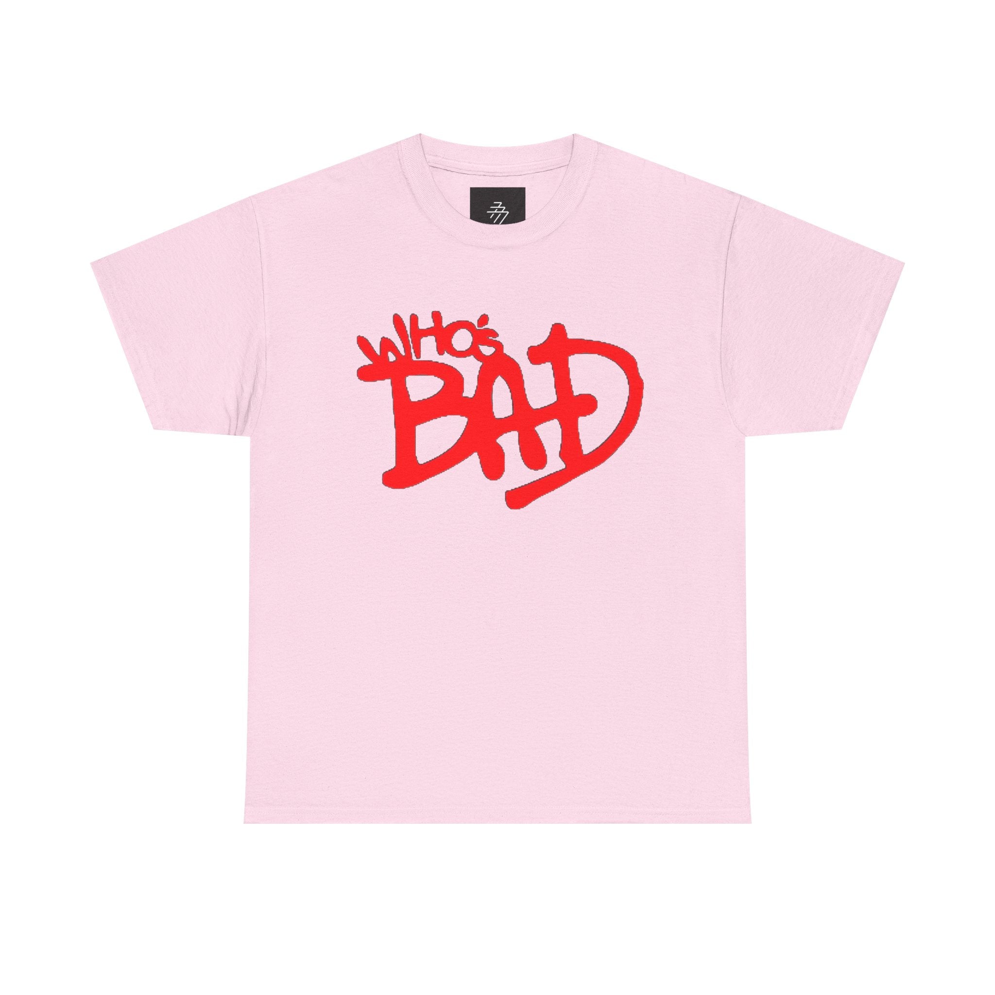 Graphic Tee — Retro 'Who's Bad' Street Art Design
