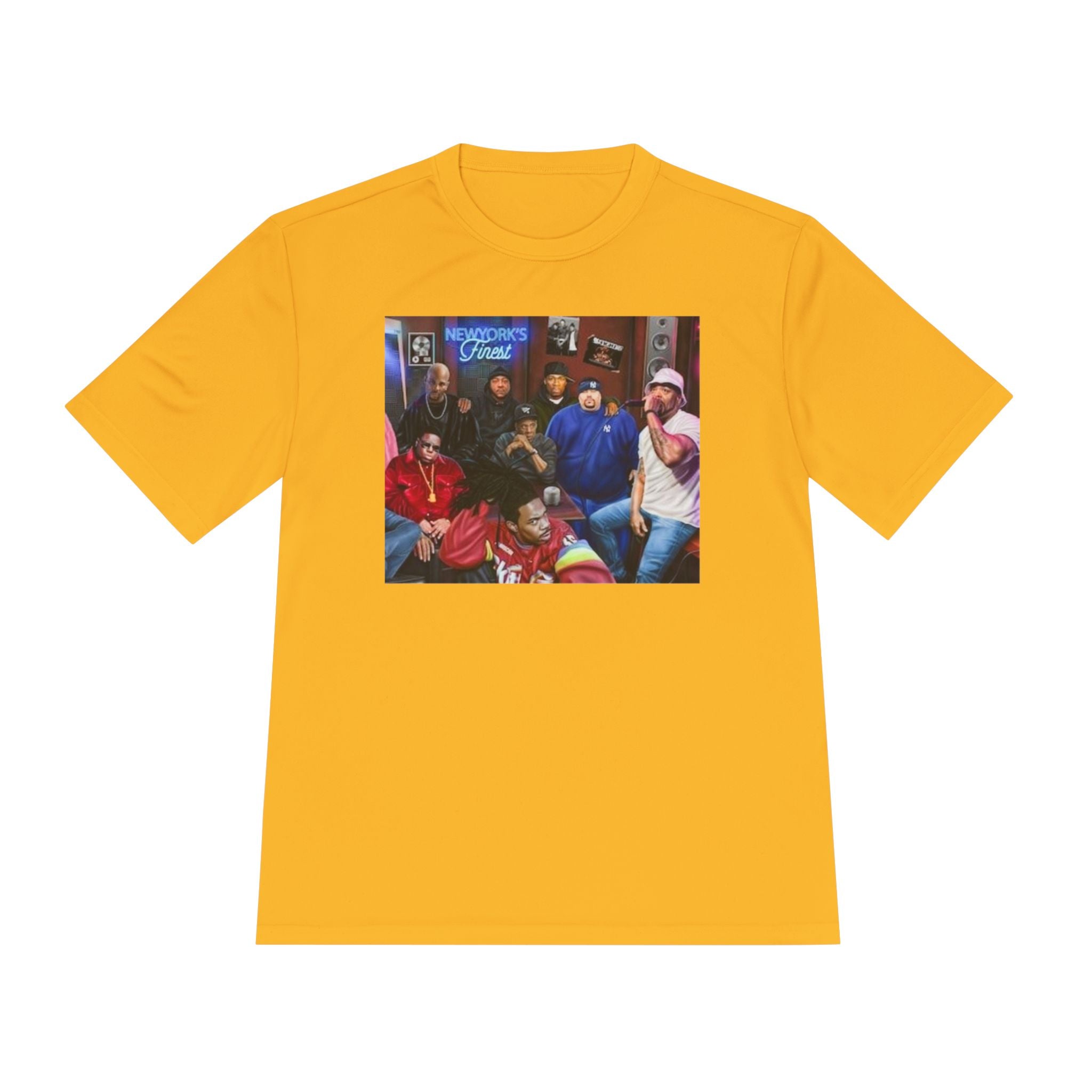 New York cityscape graphic Tee | Retro group photo art