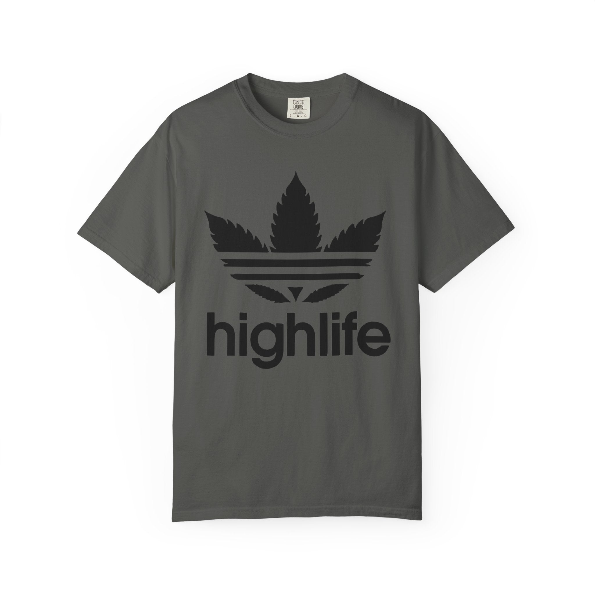 Highlife Leaf Logo T-Shirt | Cannabis Graphic Tee, Streetwear