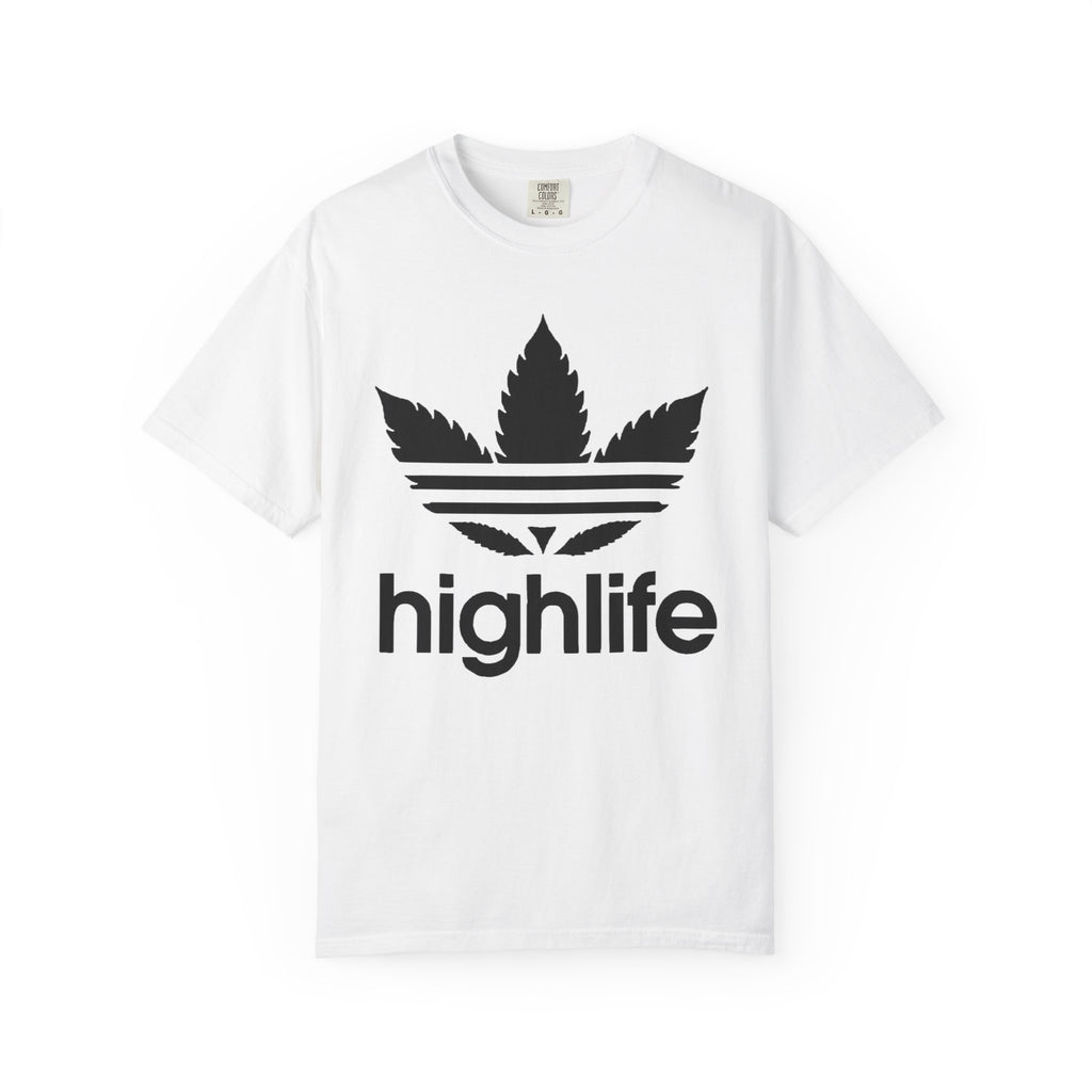 Highlife Leaf Logo T-Shirt | Cannabis Graphic Tee, Streetwear