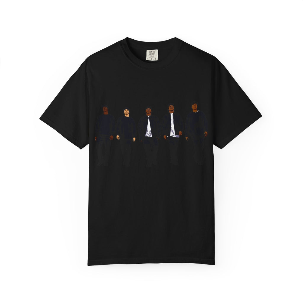 Silhouetted Crew Walk LA Logo T-shirt | Street Scene Graphic
