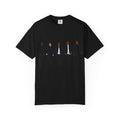 Silhouetted Crew Walk LA Logo T-shirt | Street Scene Graphic