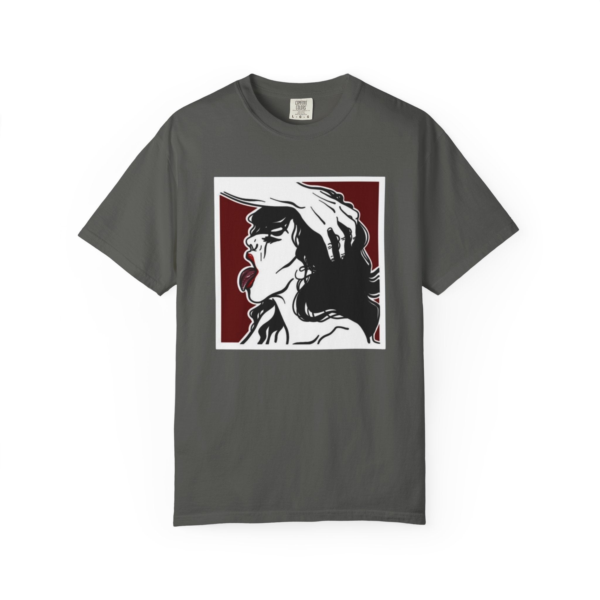 I Need H.E.A.D. graphic tee | Retro woman profile illustration T-shirt