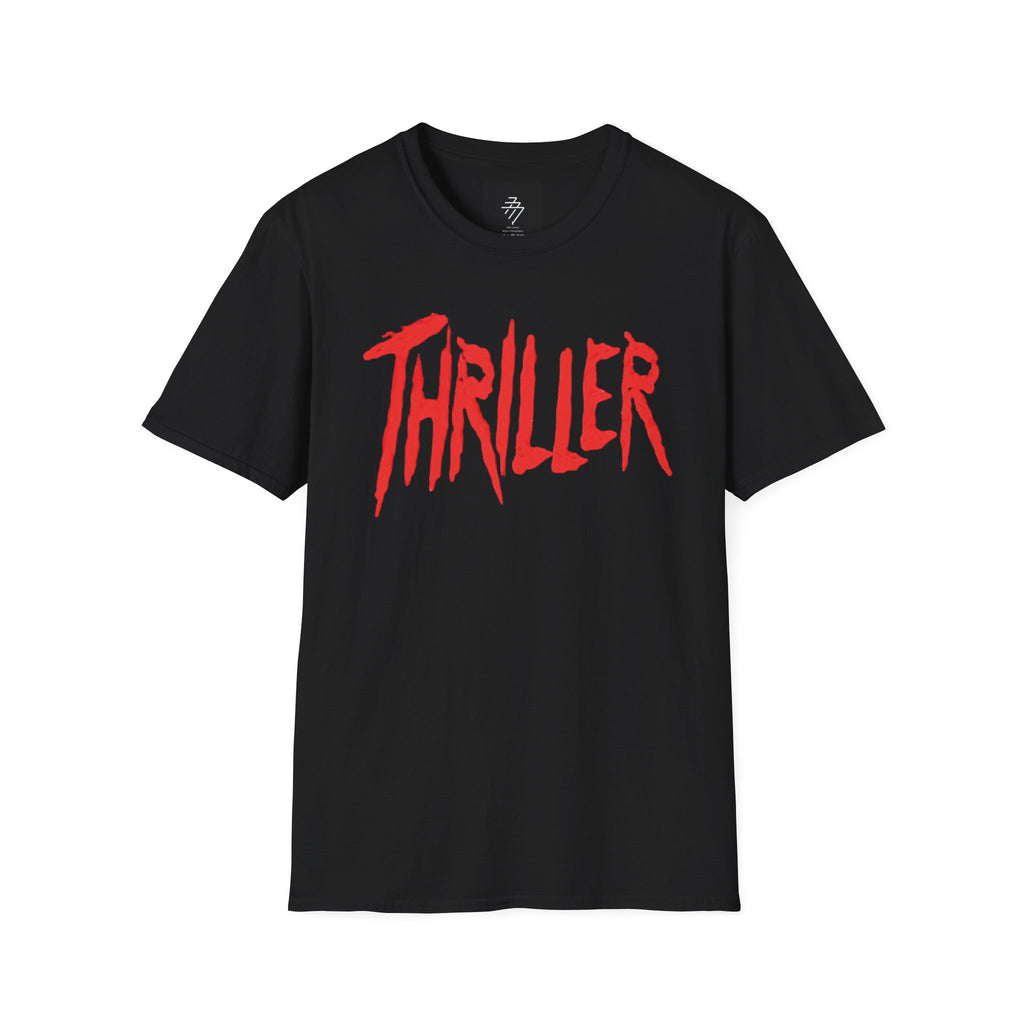Thriller Drip Logo T-Shirt | Horror Script Tee