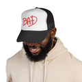 Red 'BAD' Graffiti Trucker Cap | Mesh Baseball Hat