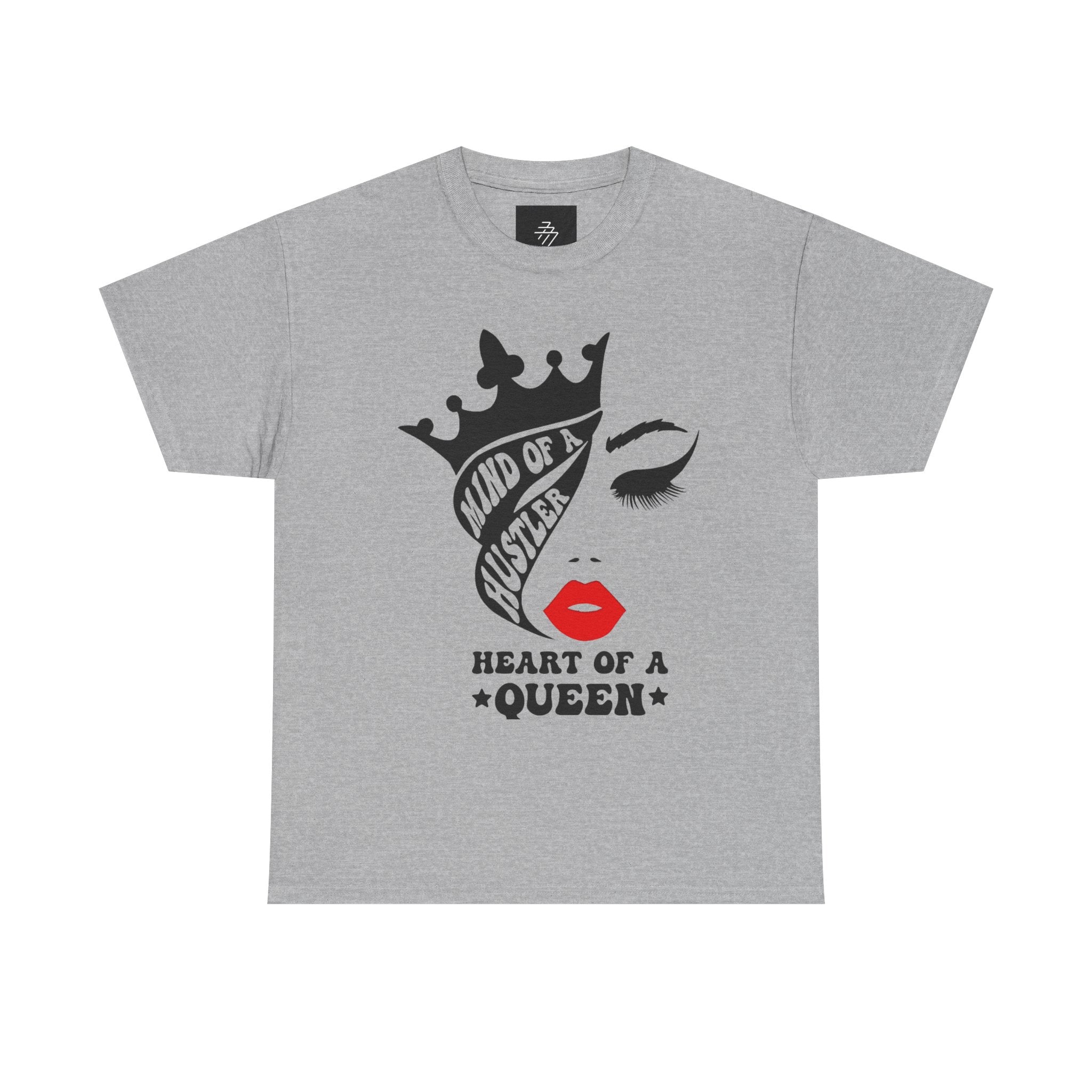 Queen Vibes "Mind of a Hustler, Heart of a Queen" Graphic Tee
