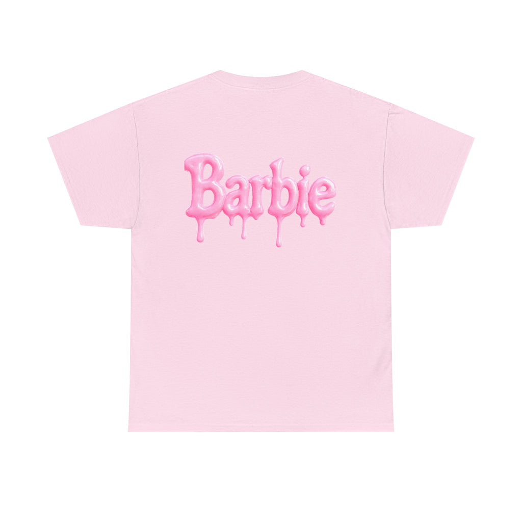 Nicki Barbie Pink Fan Drip Tee