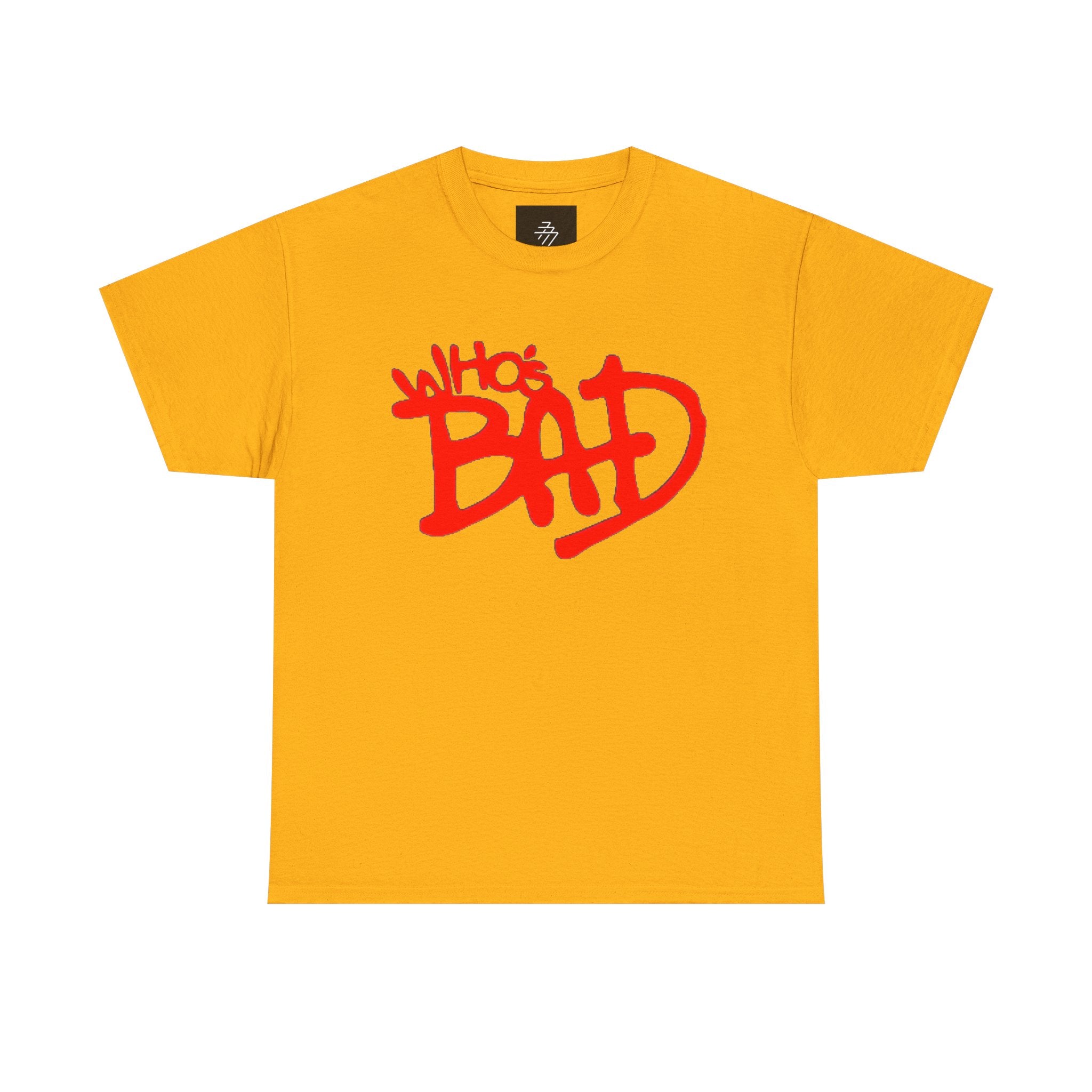Graphic Tee — Retro 'Who's Bad' Street Art Design