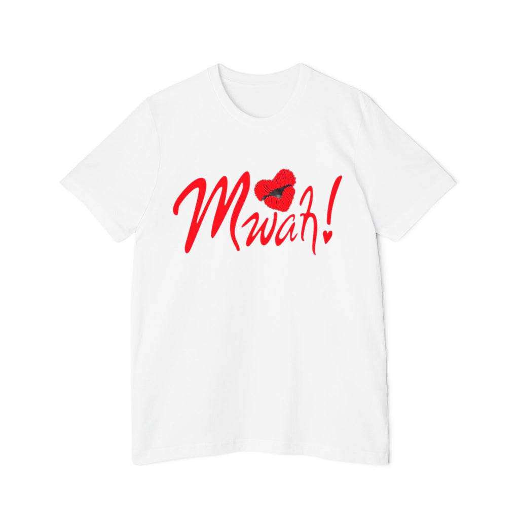 "Mwah!" Red Lip Kiss Graphic Tee