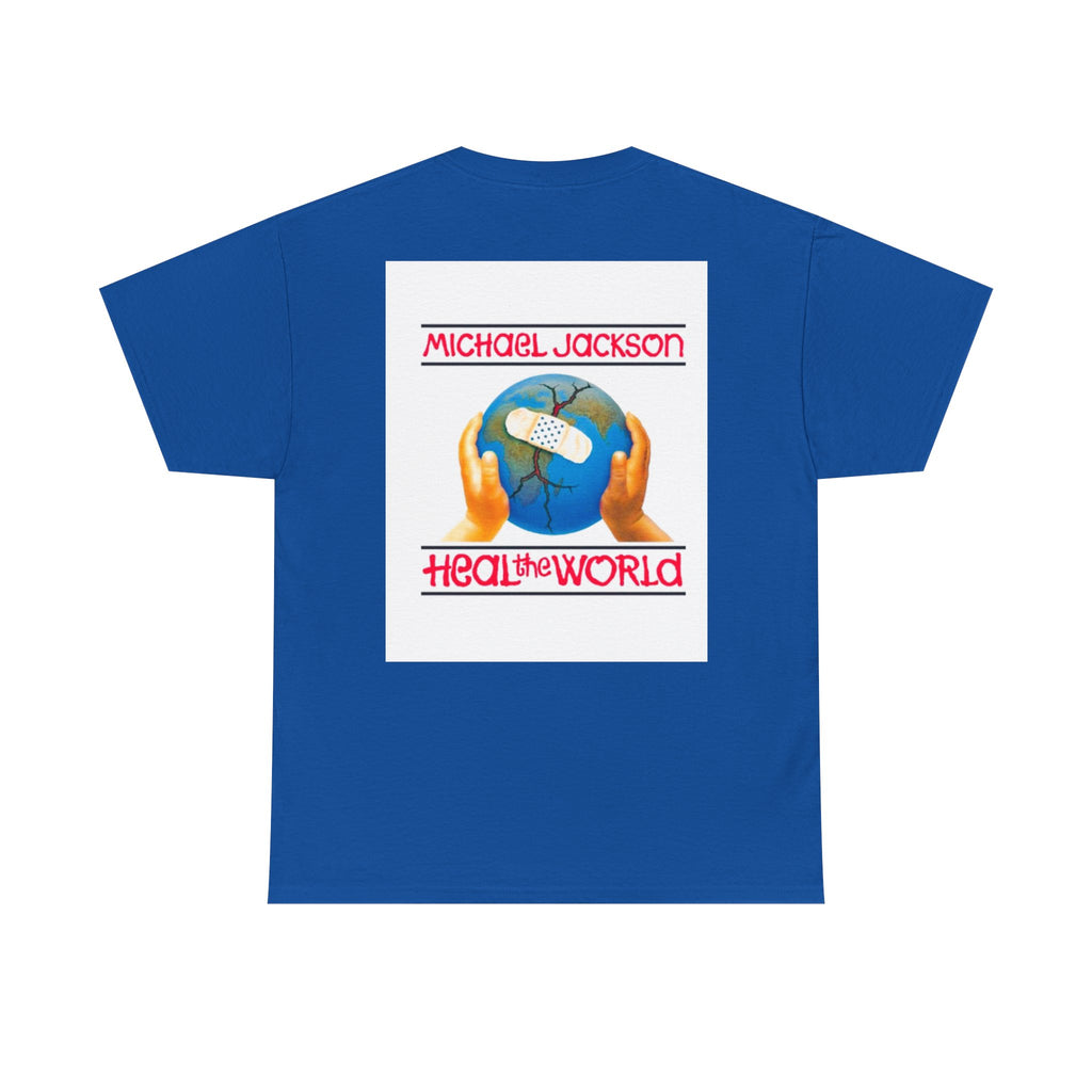 Heal the World T-Shirt | Vintage 90s Pop Icon Album Art Tee
