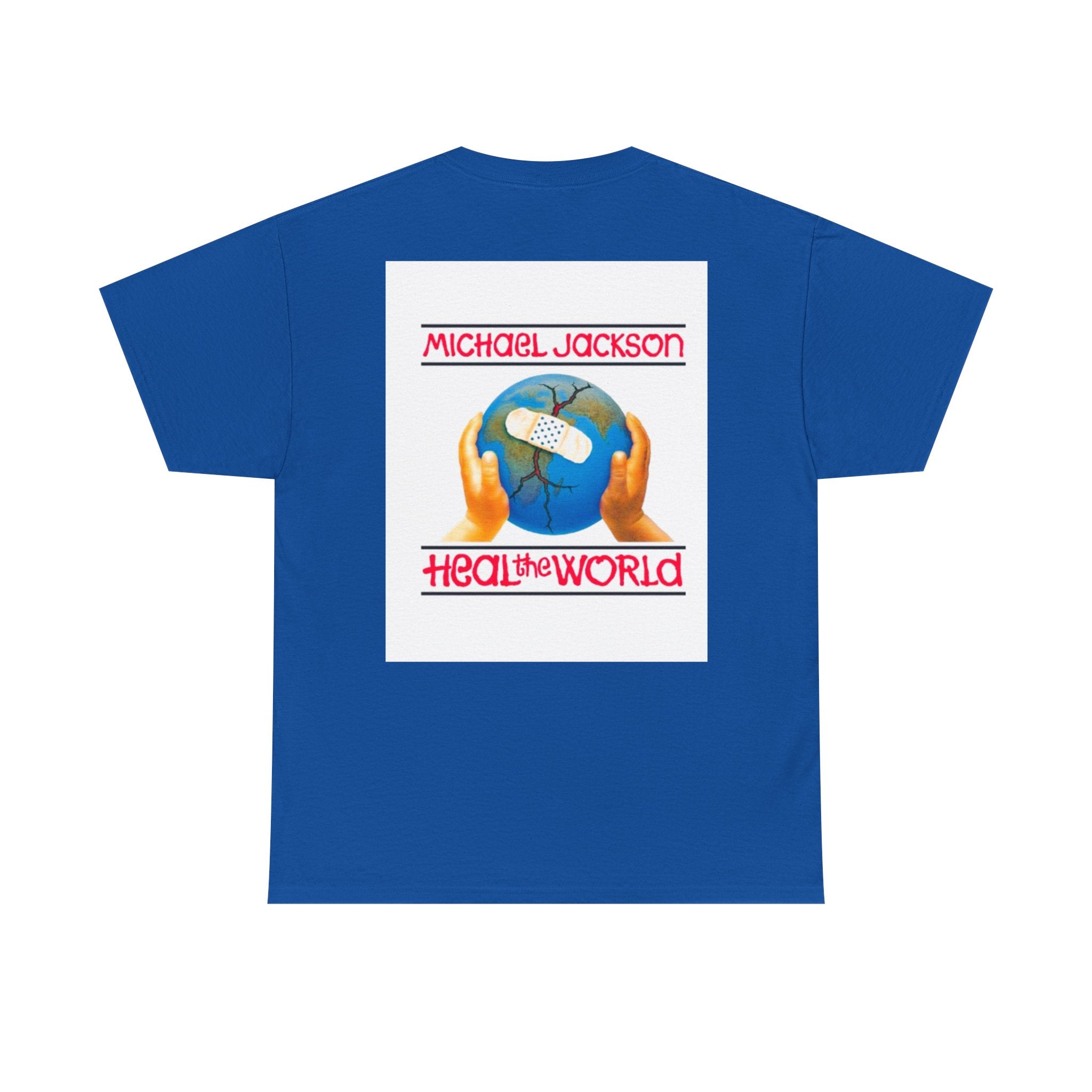 Heal the World T-Shirt | Vintage 90s Pop Icon Album Art Tee
