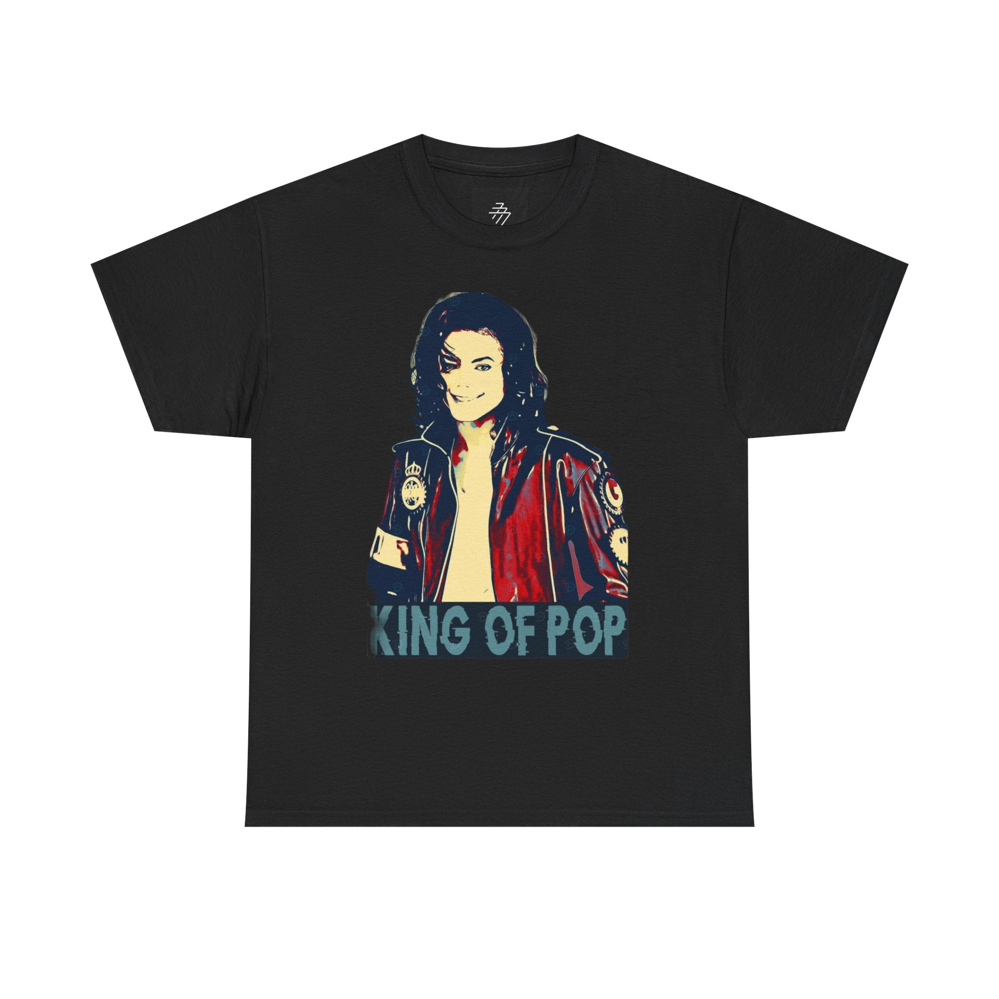 Retro Pop Star Graphic Tee — "King of Pop" Inspired Design