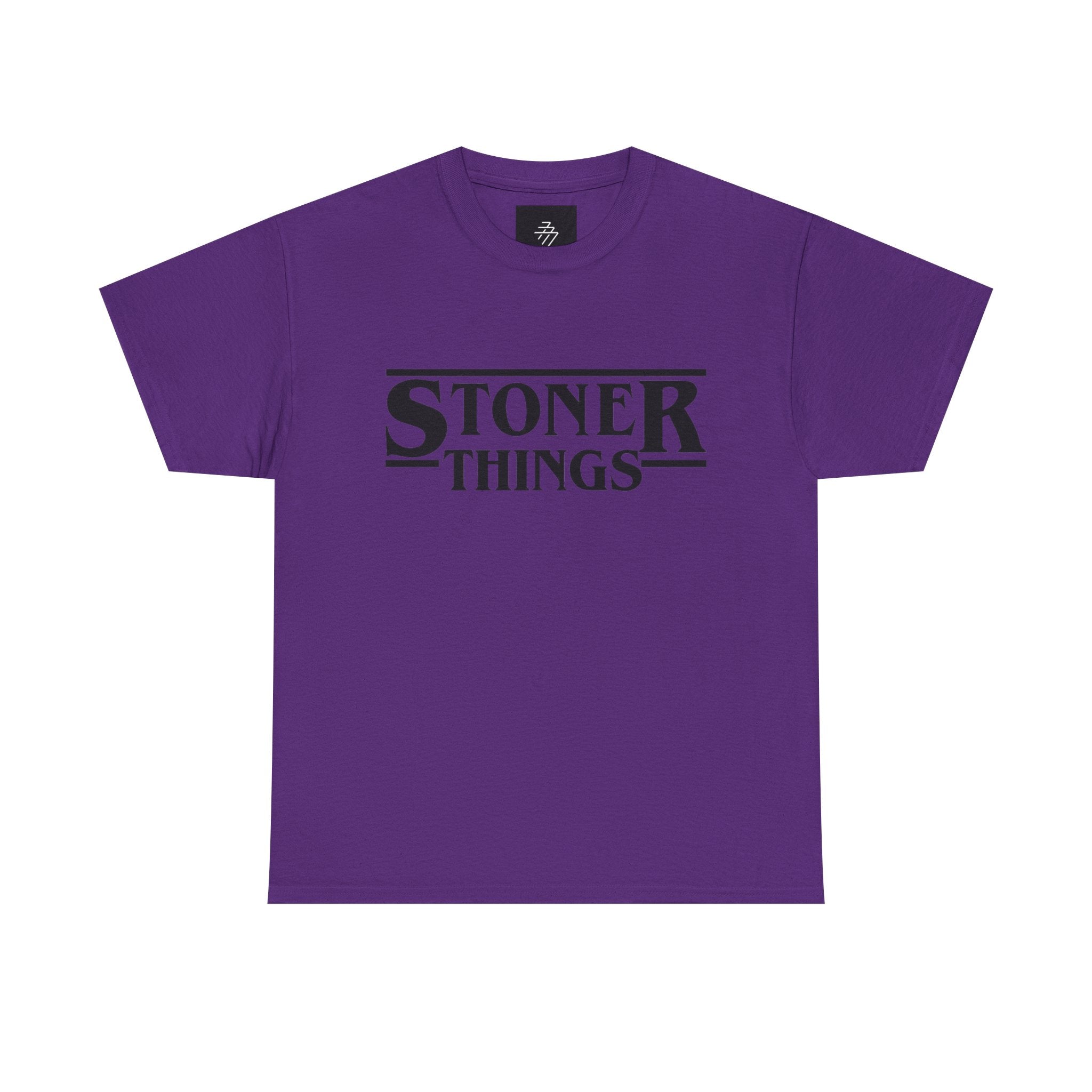 Stoner Things Graphic Tee — Retro TV Parody Weed T-Shirt