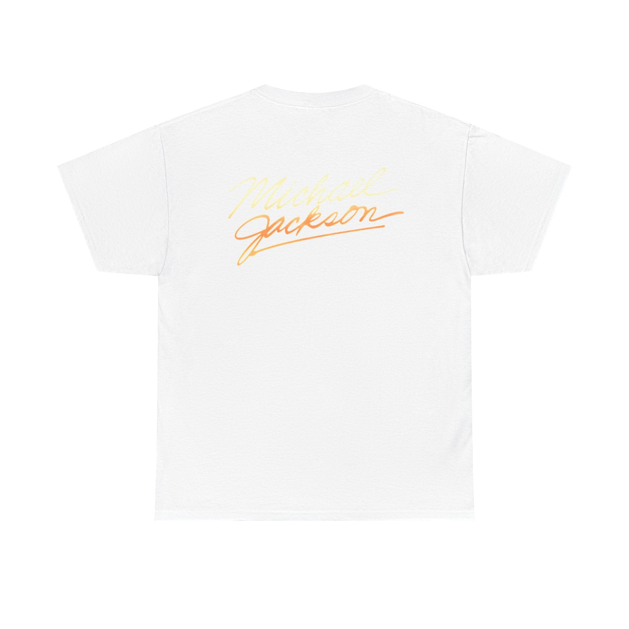MJ Retro Pop Icon Photo with Script Back