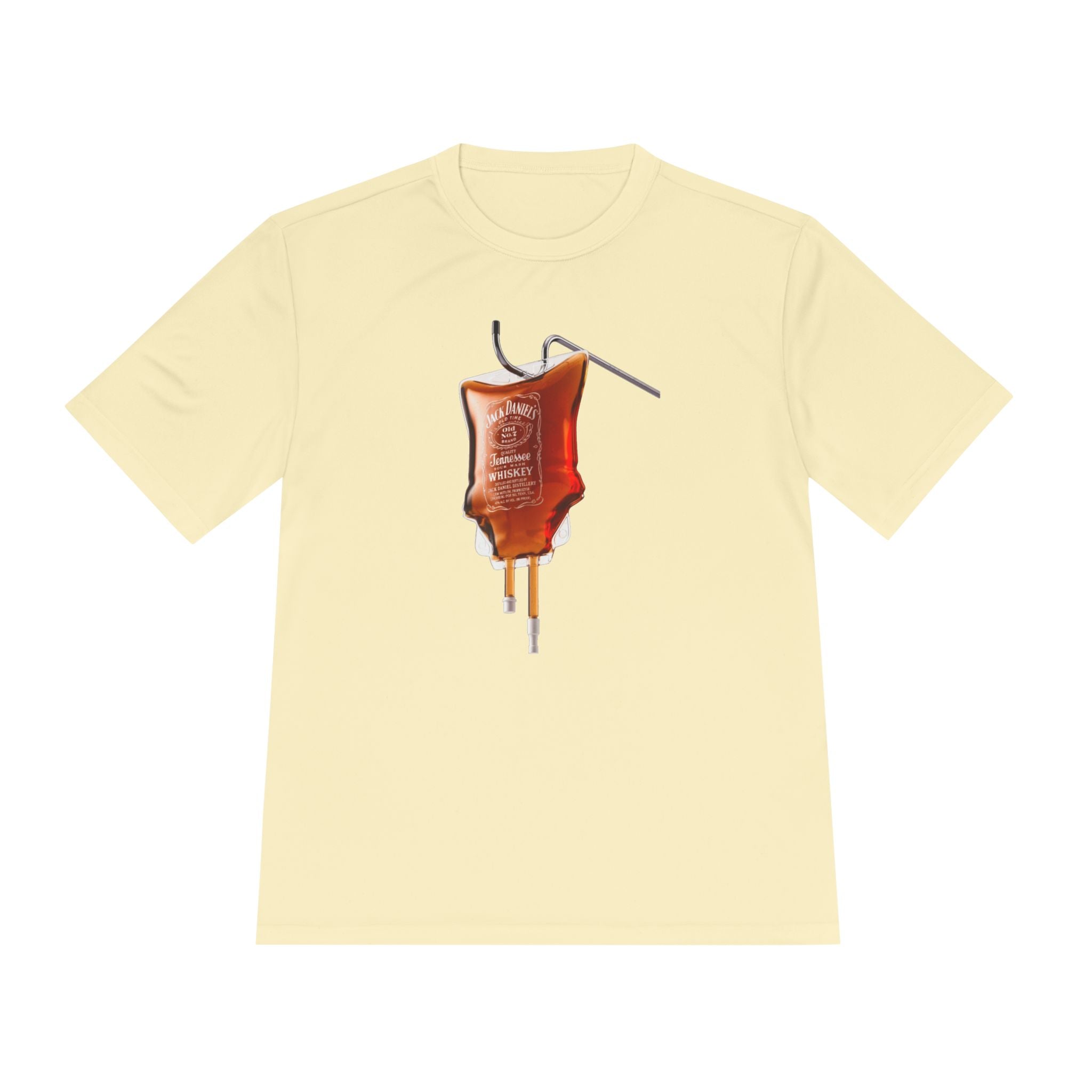 IV Bag Whiskey Drip Tee | Medical Alcohol Bottle Graphic, Unisex Moisture Wicking Tee, Nurse Gift, Doctor Shirt, Healthcare Apparel,