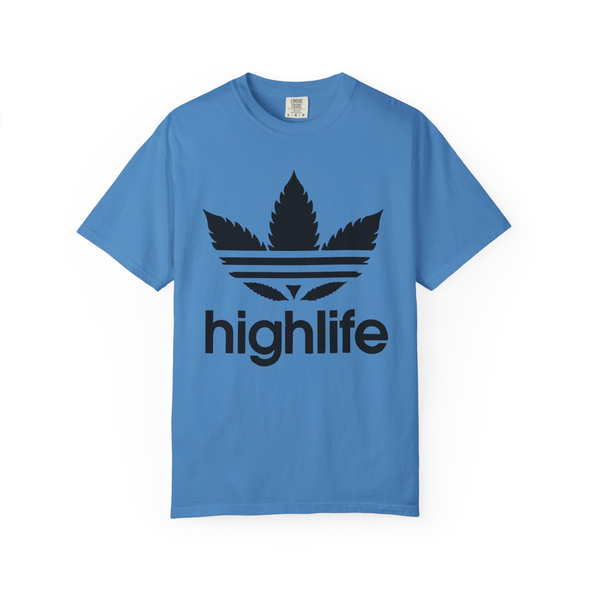 Highlife Leaf Logo T-Shirt | Cannabis Graphic Tee, Streetwear