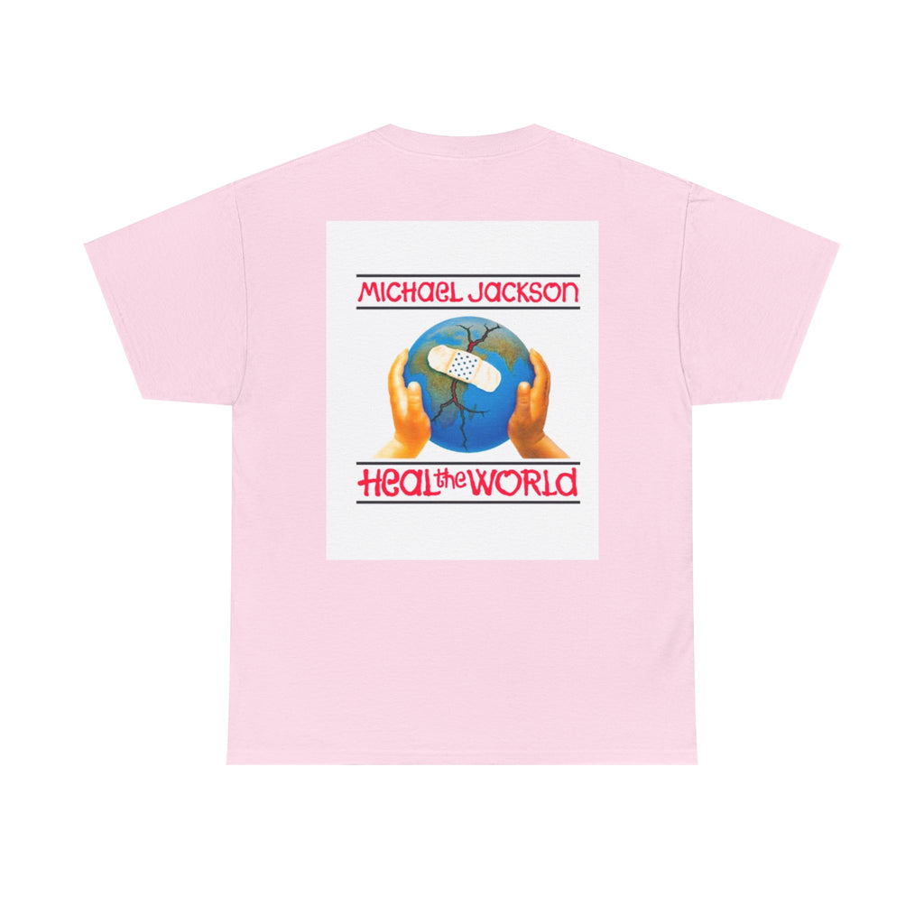Heal the World T-Shirt | Vintage 90s Pop Icon Album Art Tee