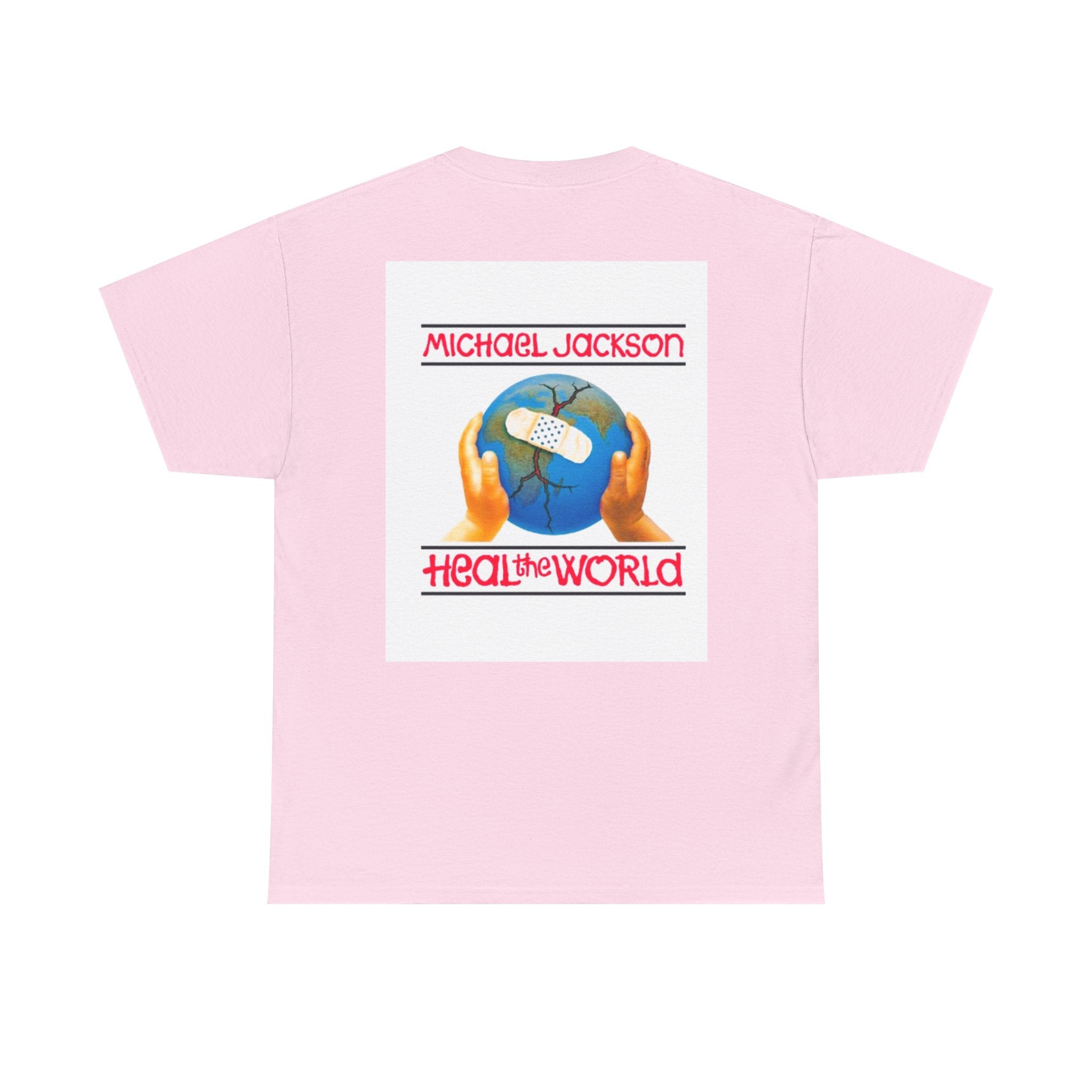 Heal the World T-Shirt | Vintage 90s Pop Icon Album Art Tee