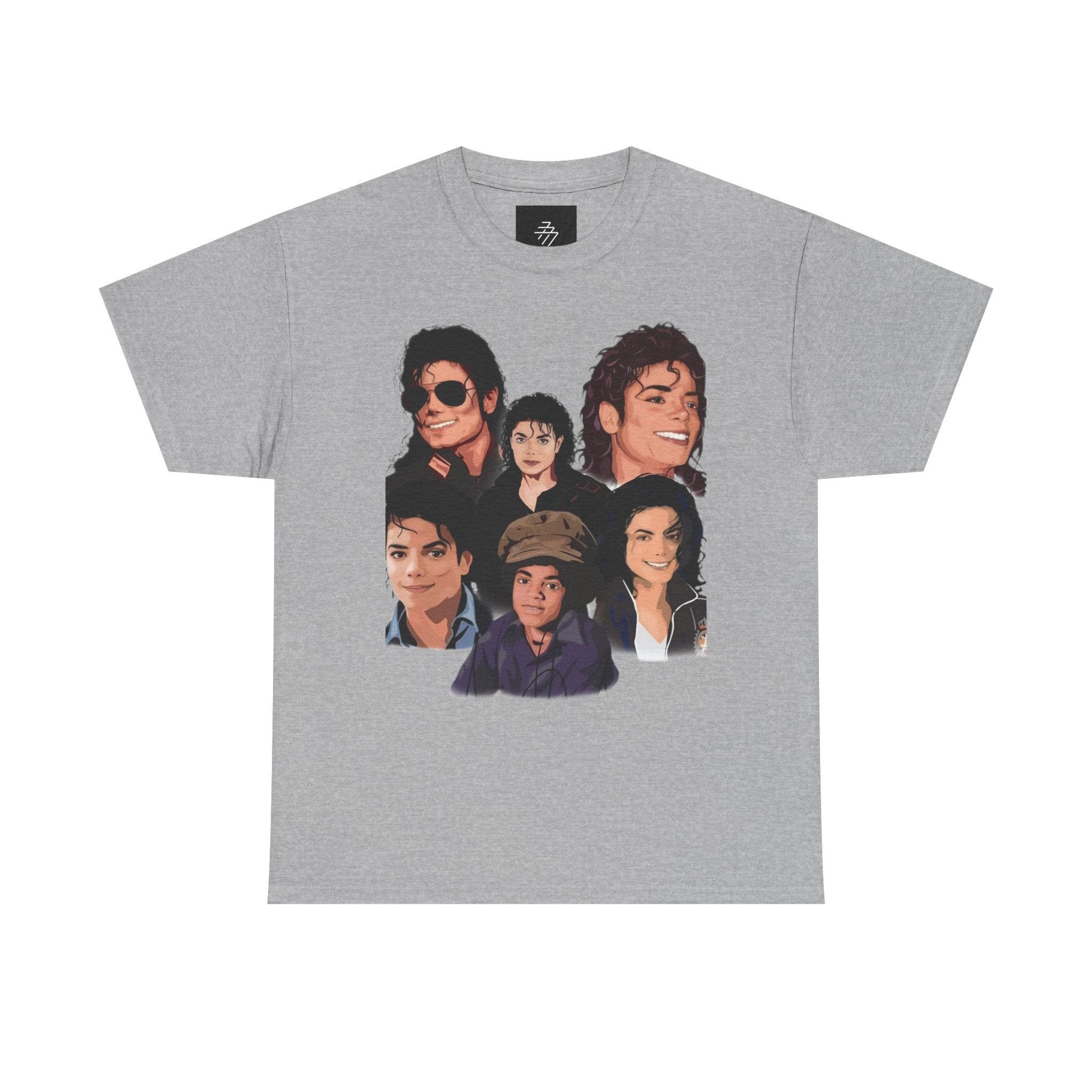 Pop Icon Faces Tee | Retro Music Portraits T-Shirt