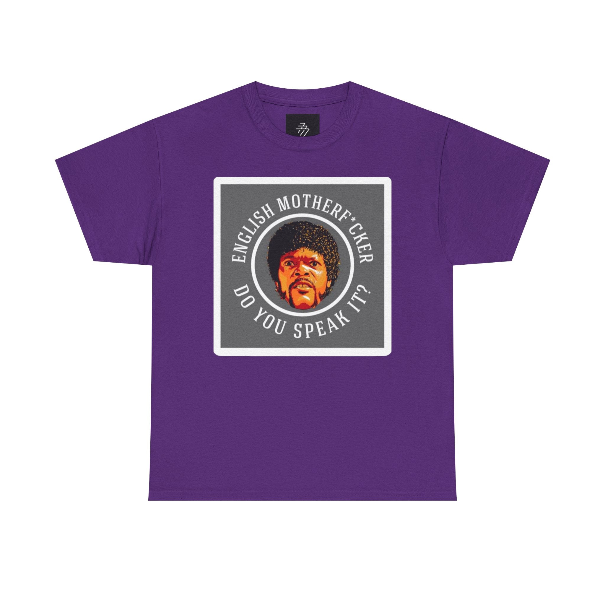 English Motherf*cker Do You Speak It Tee | Graphic Movie Quote Shirt