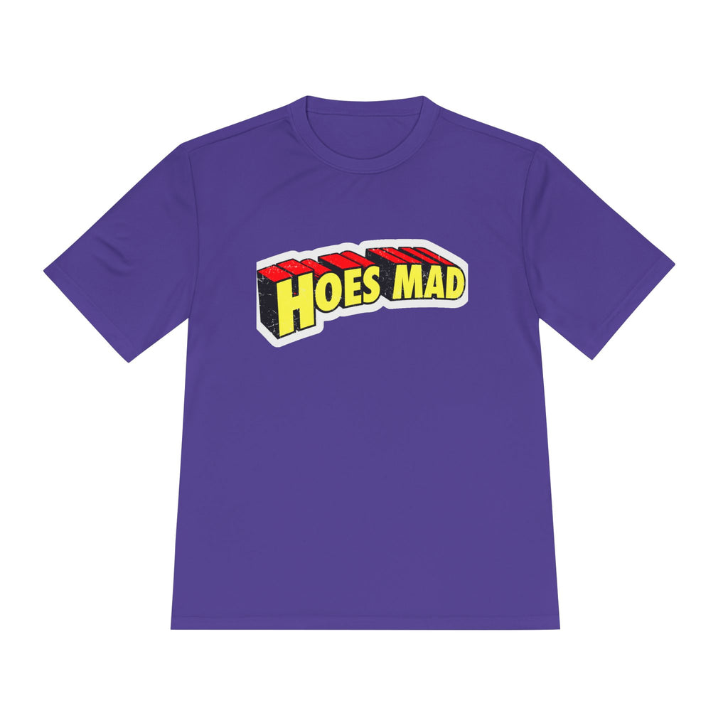 Hoes Mad Tee | Bold 3D Comic Text Shirt