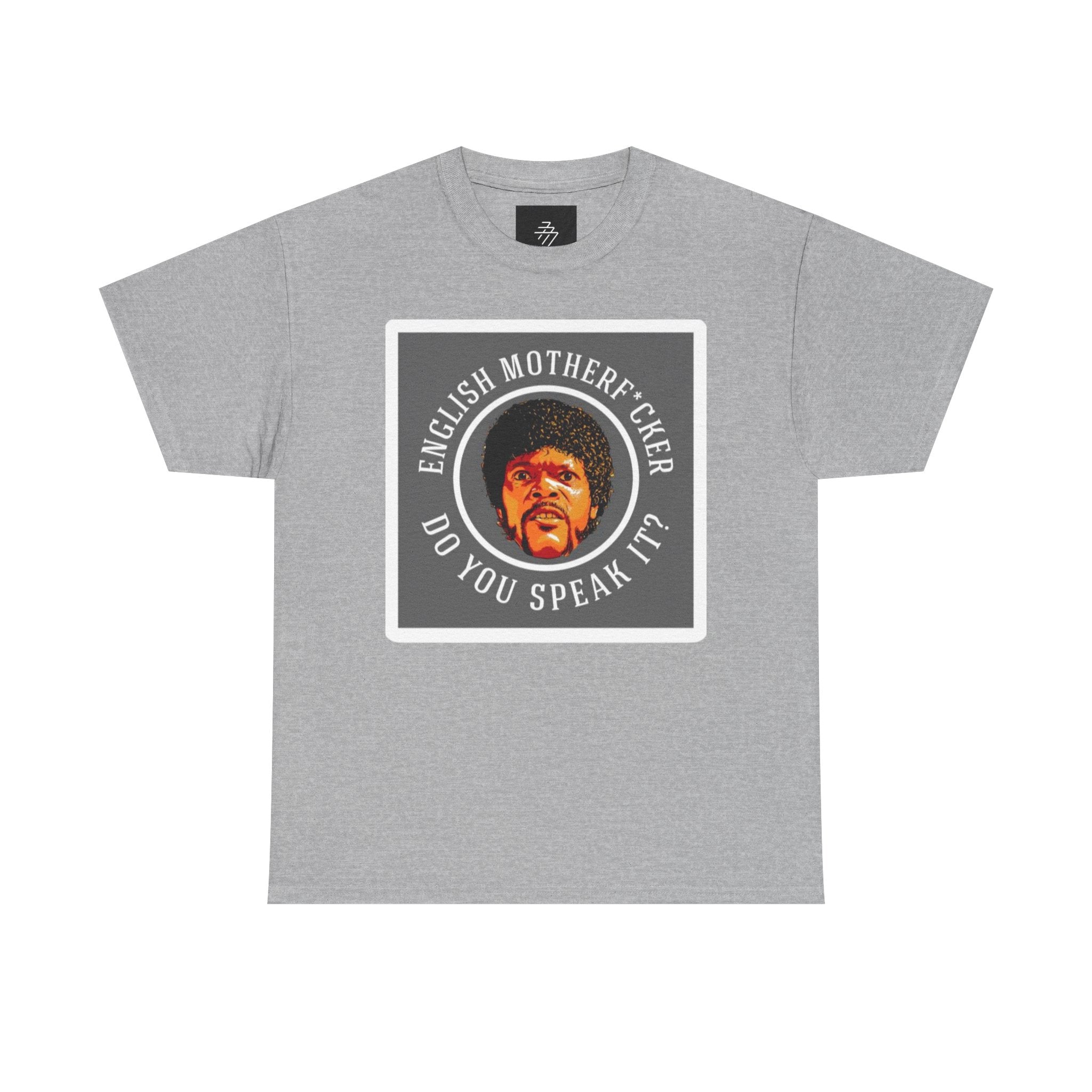 English Motherf*cker Do You Speak It Tee | Graphic Movie Quote Shirt