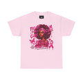 Breast Cancer Awareness Tee "Fight for a Cure" Pink Ribbon Graphic