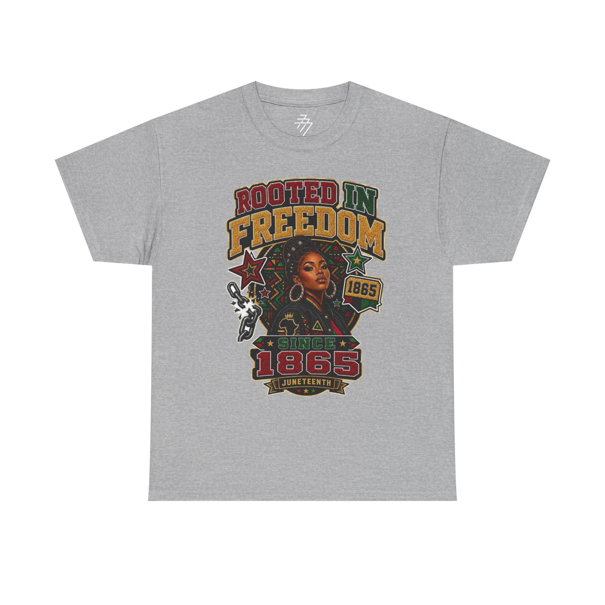 Rooted in Freedom 1865 Juneteenth Celebration Tee