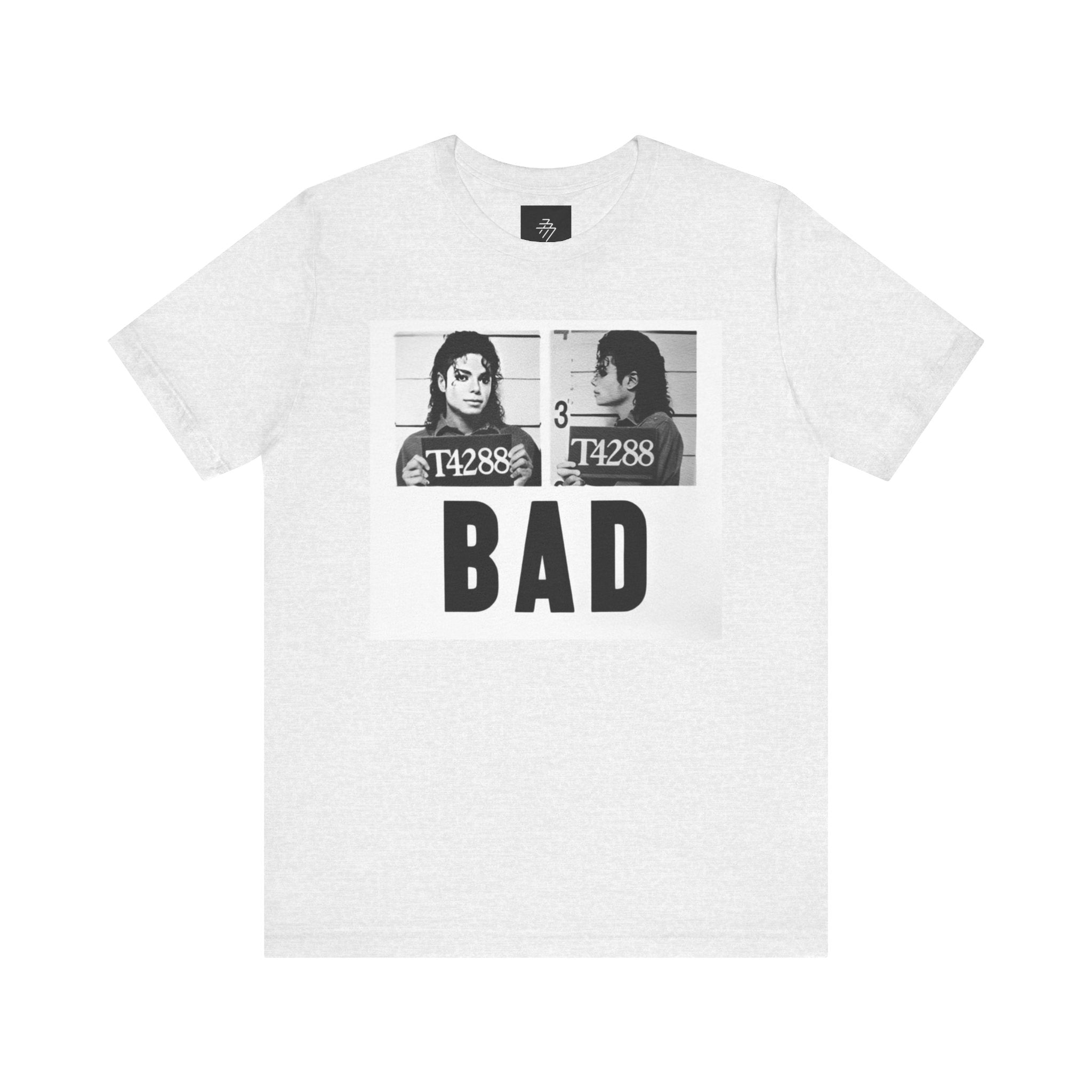 MJ who's bad Mugshot Tee