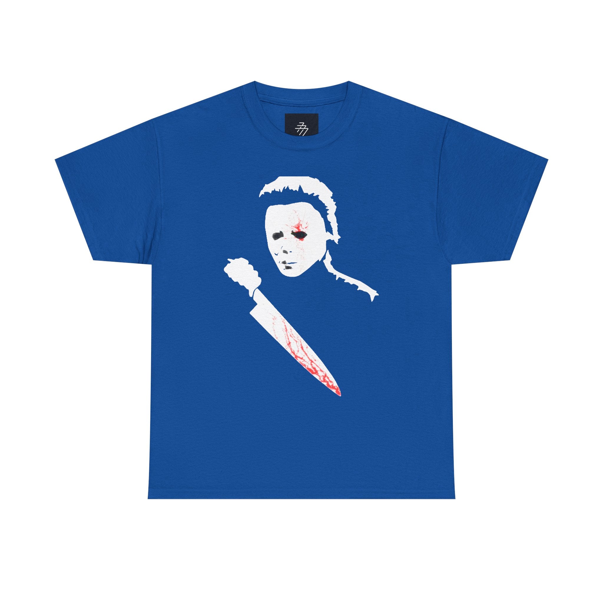 Halloween Michael Myers T‑Shirt — Bloody Knife Horror Movie Tee