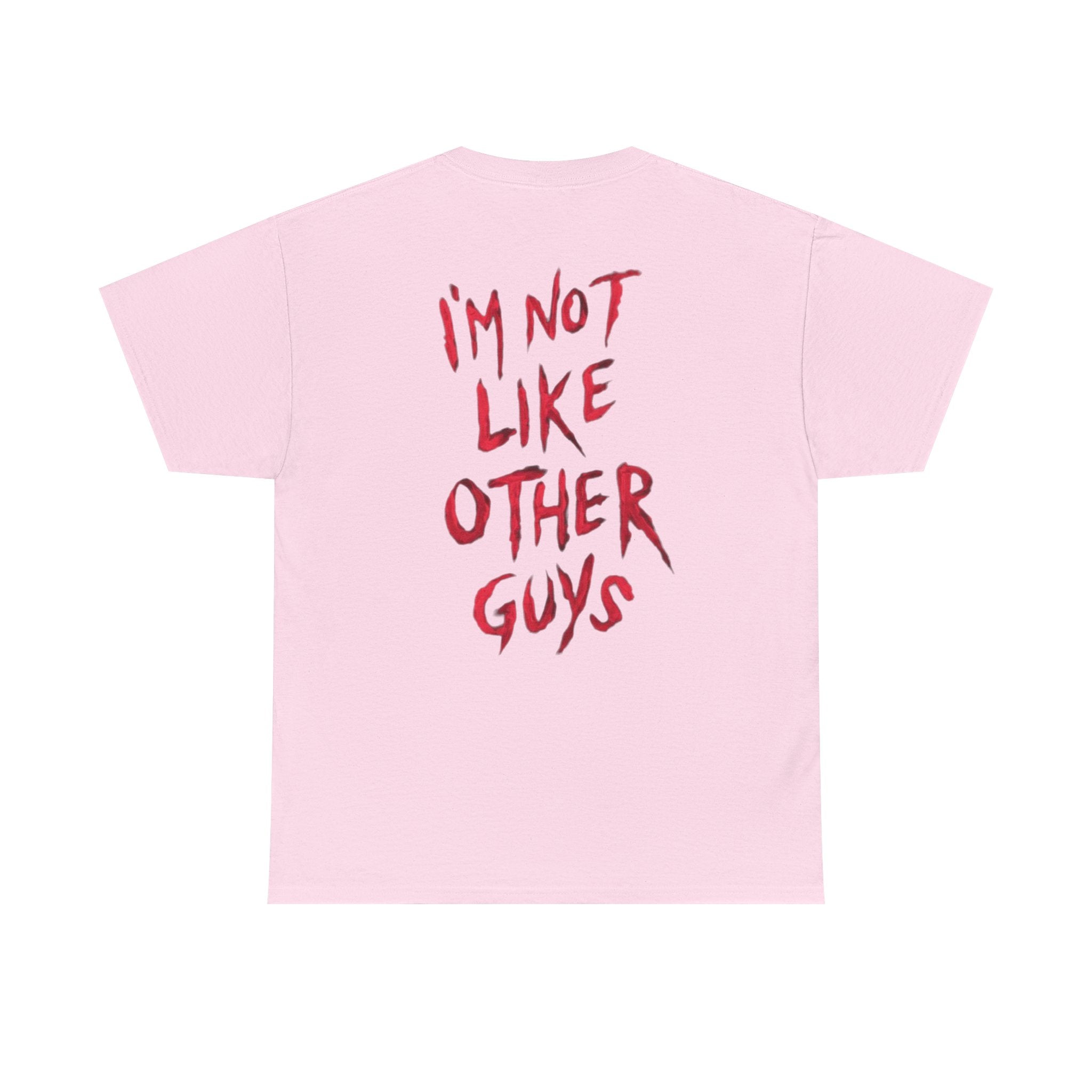 Creepy Smiling Face Tee – “I’m Not Like Other Guys” Graphic T-Shirt