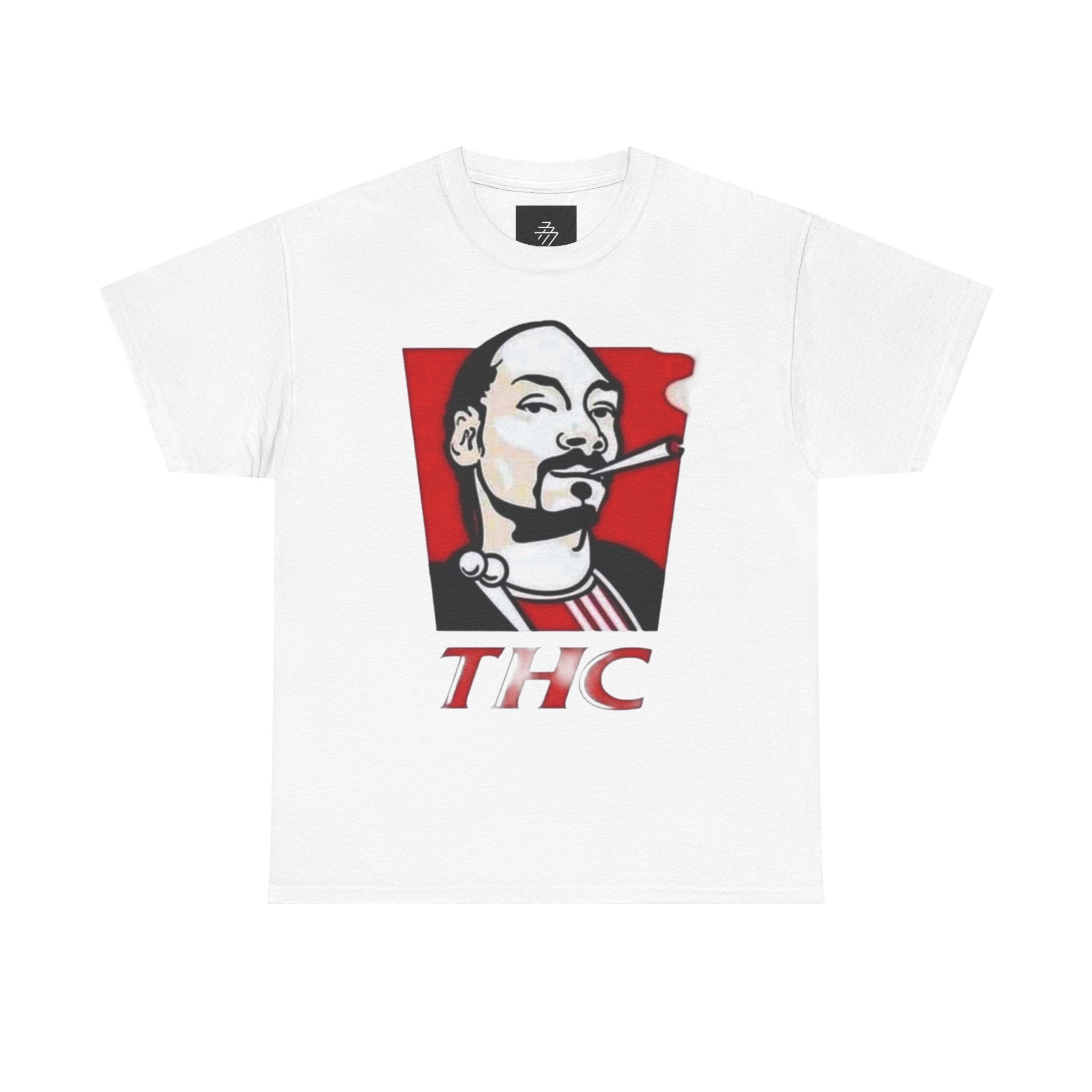 THC Retro Logo Tee – Snoop-Inspired Cannabis Graphic T-Shirt
