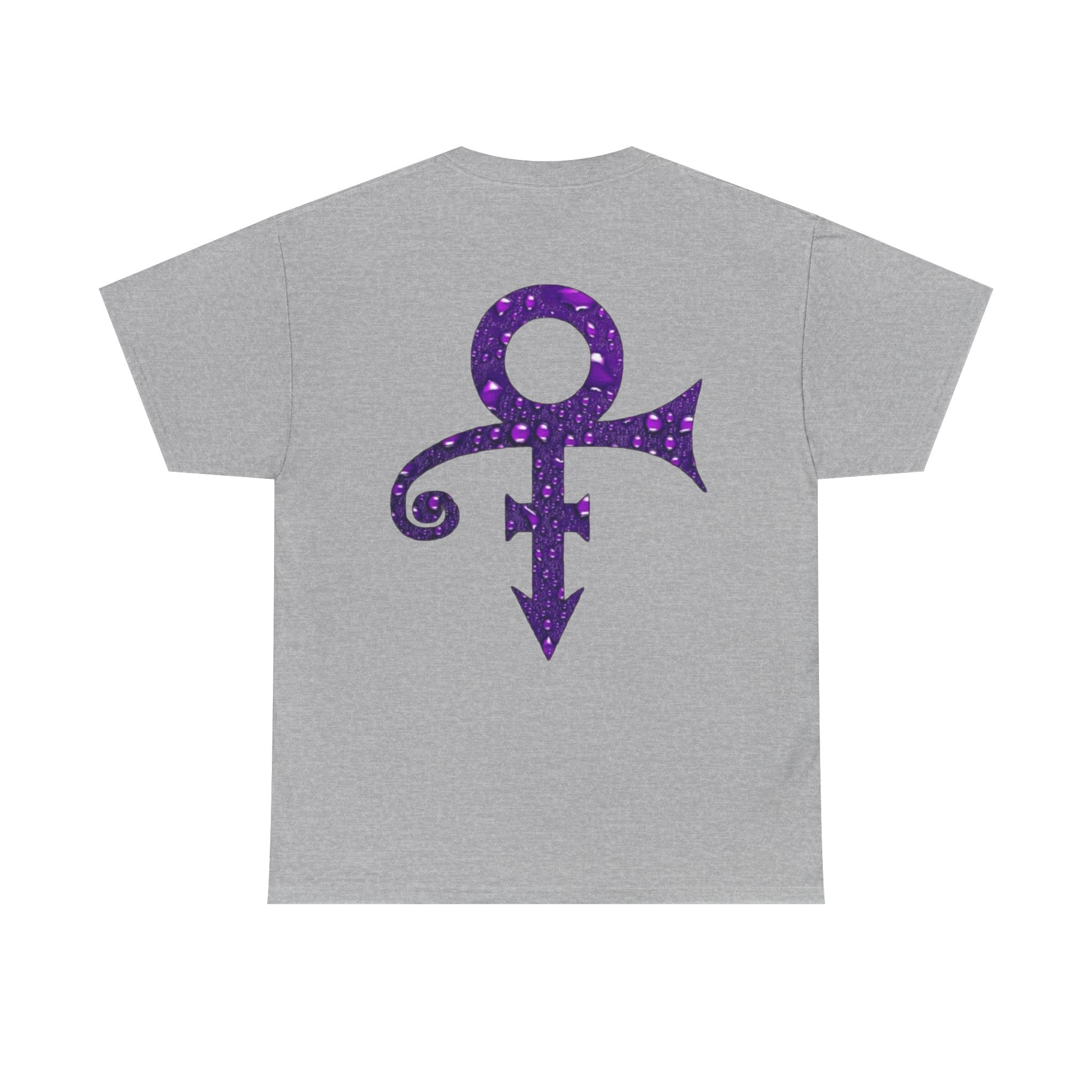 Prince Portrait Tee — Iconic Purple Love Symbol T-Shirt