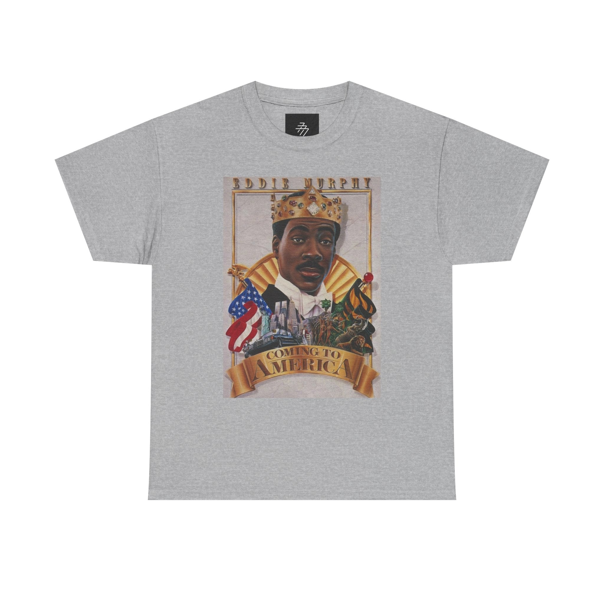 Graphic Tee — 'Coming to America' King Portrait Shirt