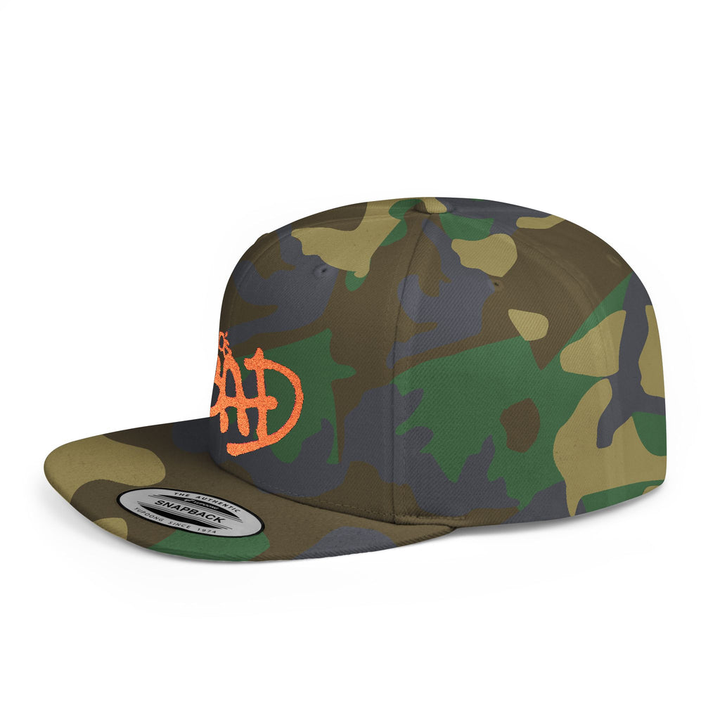 Who's Bad Snapback Hat | Flat Bill Baseball Cap, Retro Typography