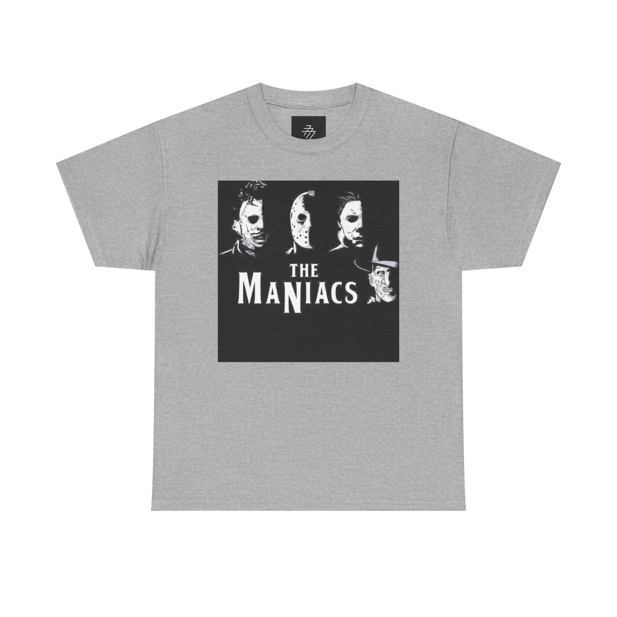 Horror Band Tee — "The Maniacs" Graphic T-Shirt