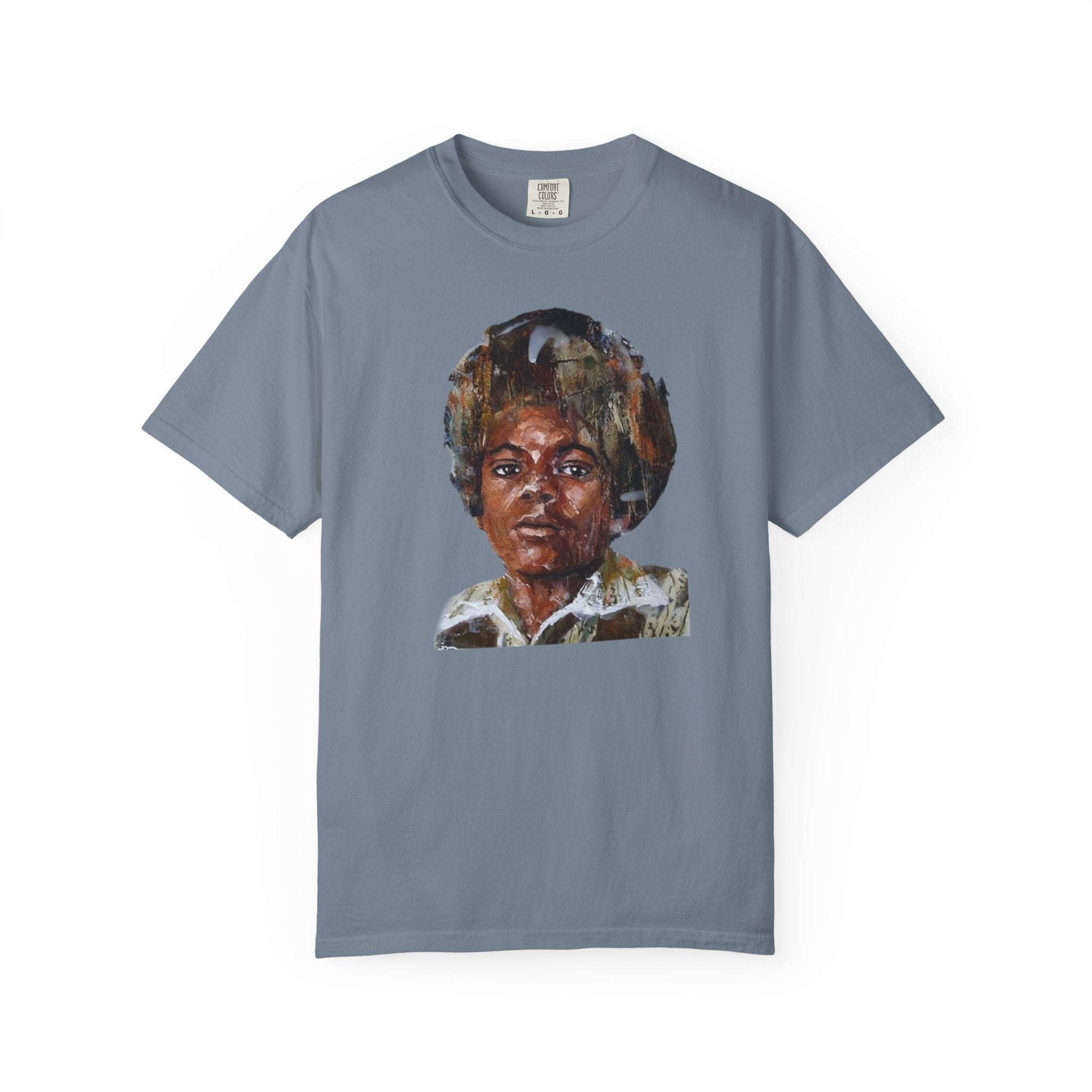 Painted Portrait Face graphic T-shirt | Artistic Portrait Tee