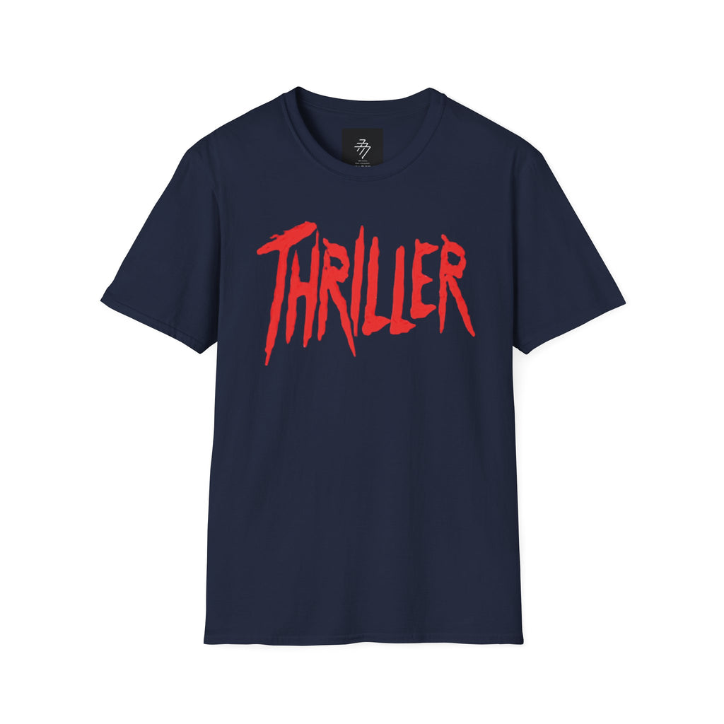 Thriller Drip Logo T-Shirt | Horror Script Tee