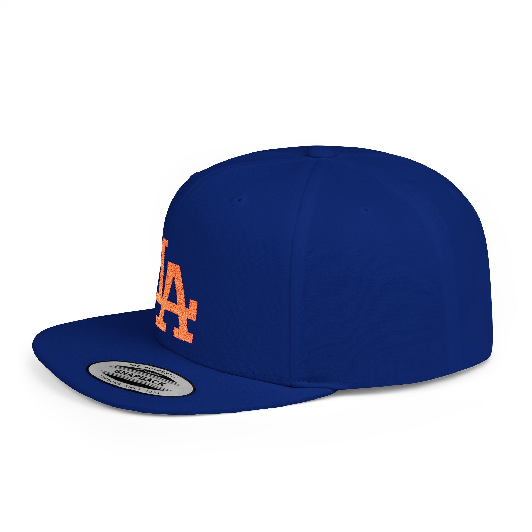 LA Snapback Flat Bill Snapback | Los Angeles Baseball Cap