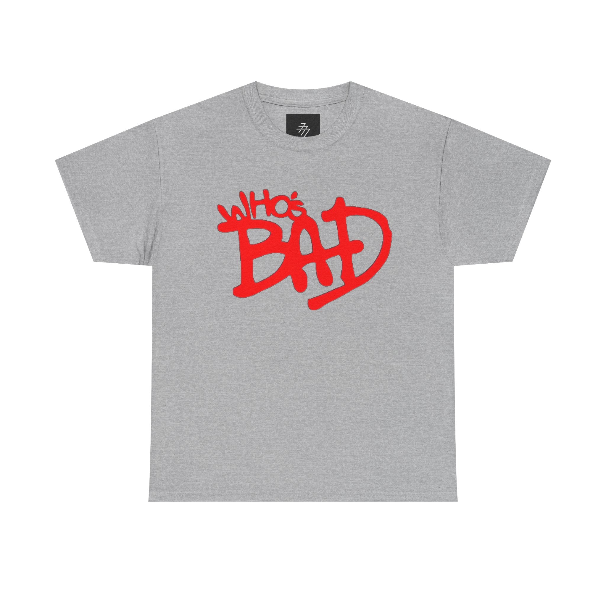 Graphic Tee — Retro 'Who's Bad' Street Art Design