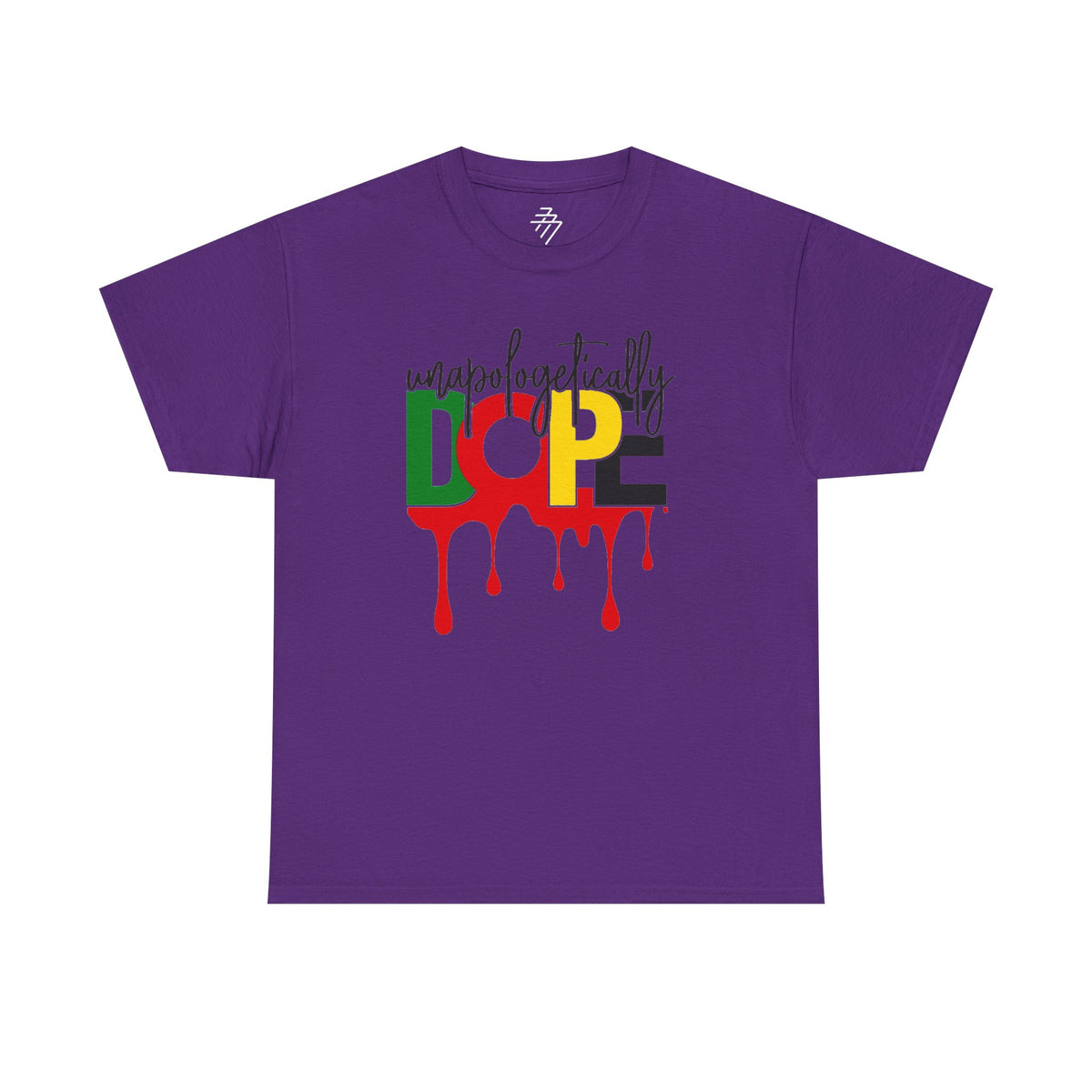 Unapologetically Dope Rasta Drip Graphic Tee