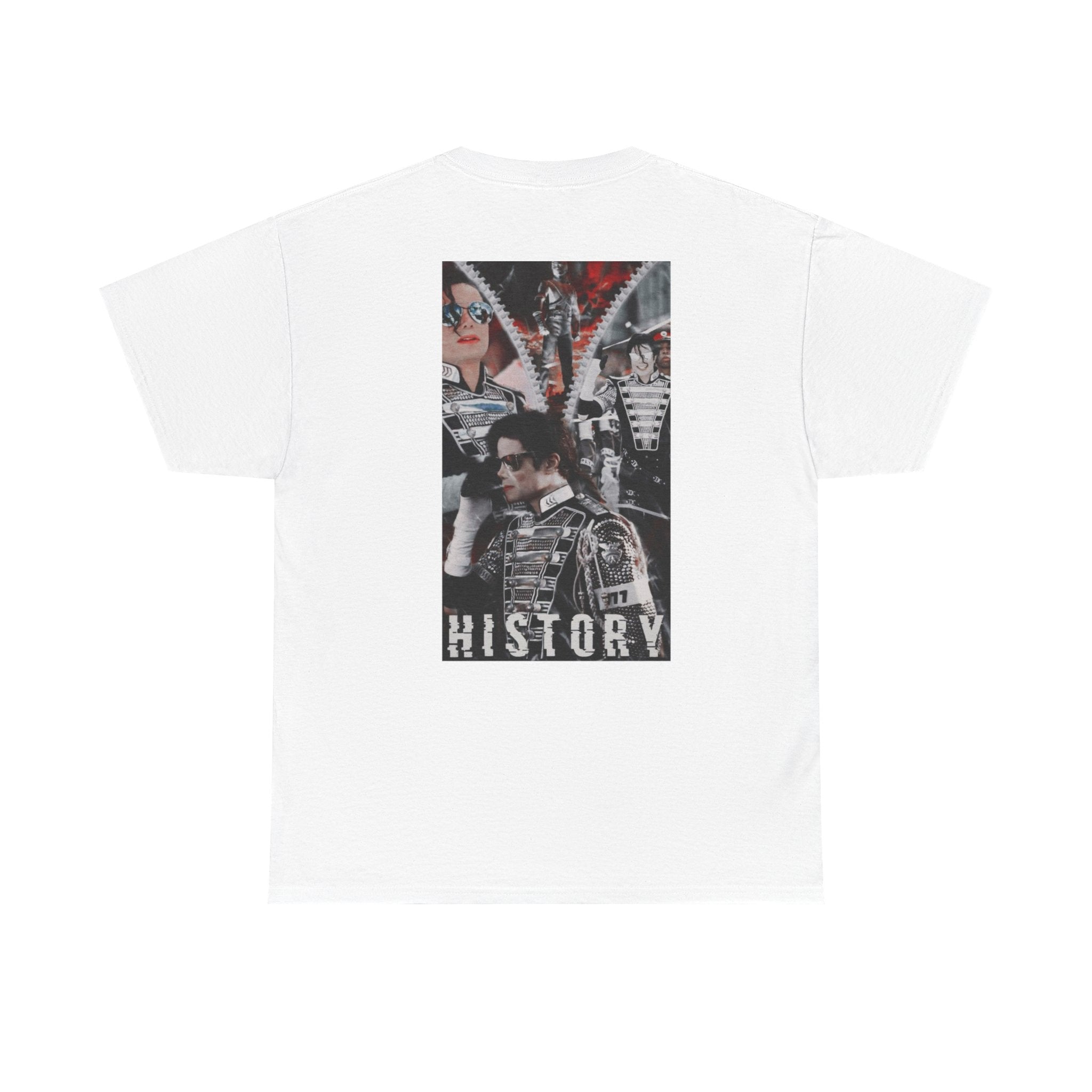 Vintage Music Icon collage Tee | Retro Band Poster, 'History' Graphic