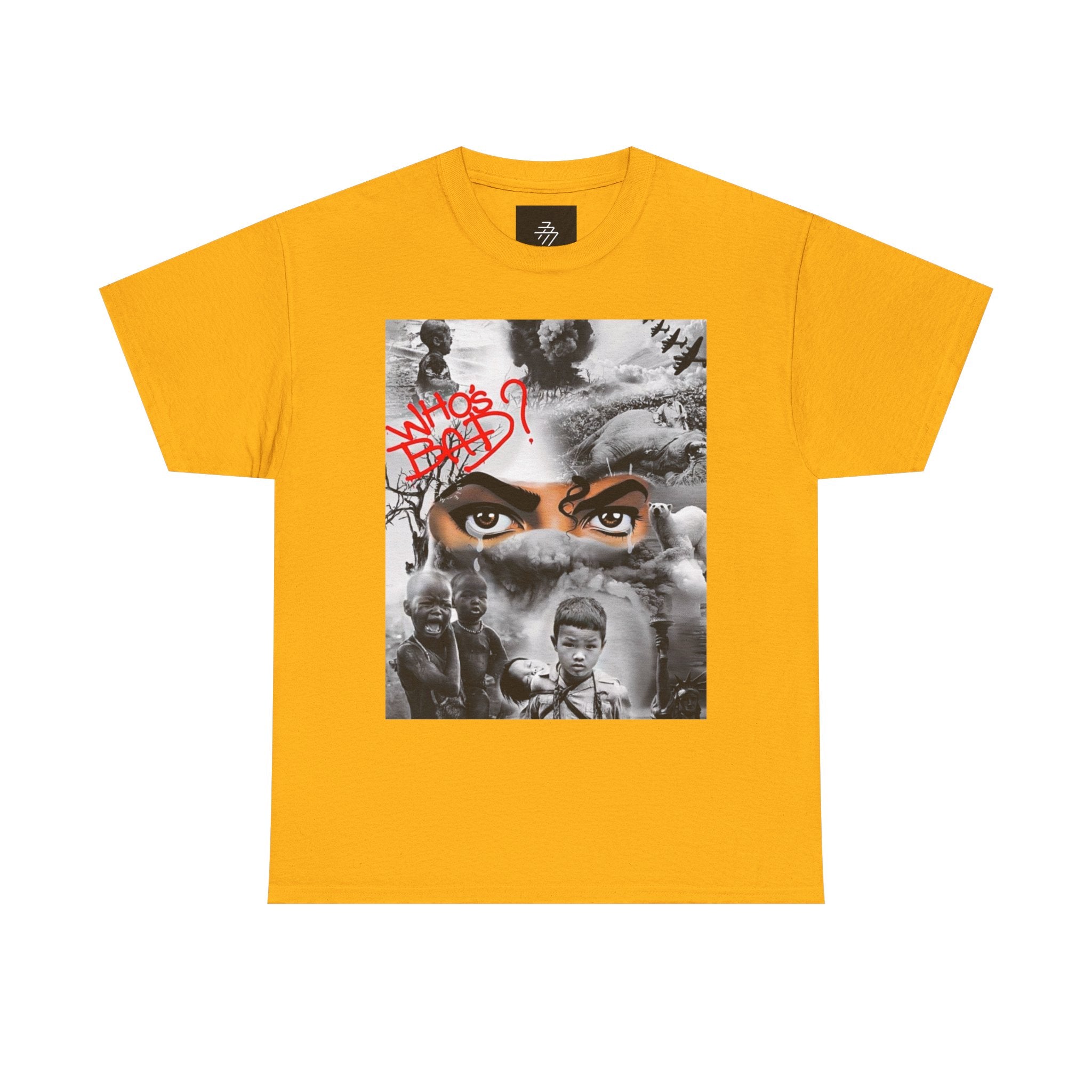 Graphic Tee — 'Who's Bad?' Michael Jackson Tribute T-Shirt